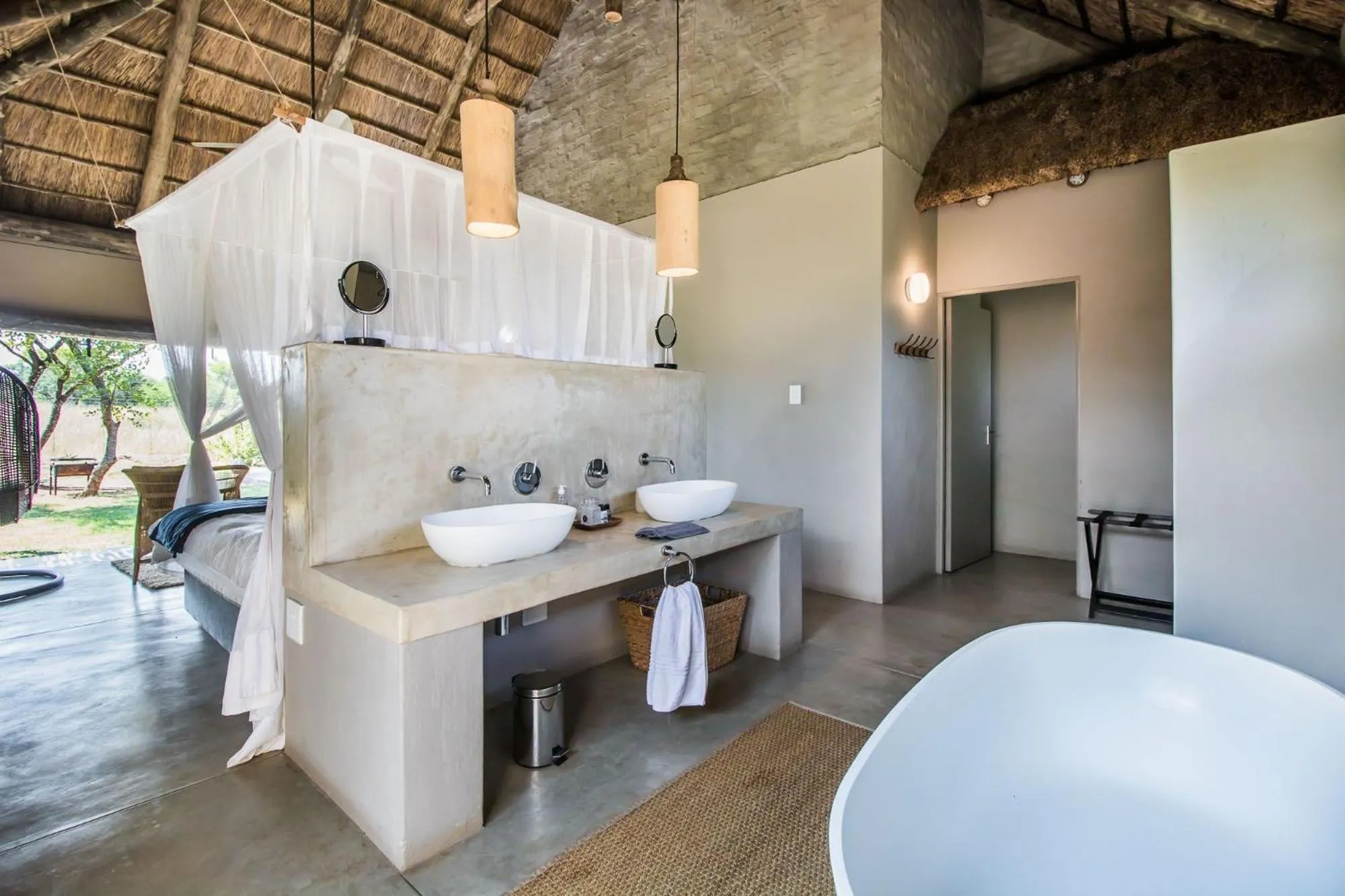 Bathroom in LookOut Safari Lodge