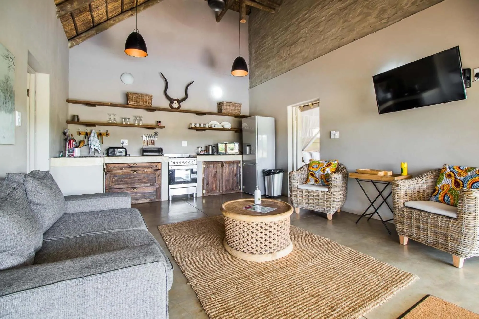 Property building in LookOut Safari Lodge