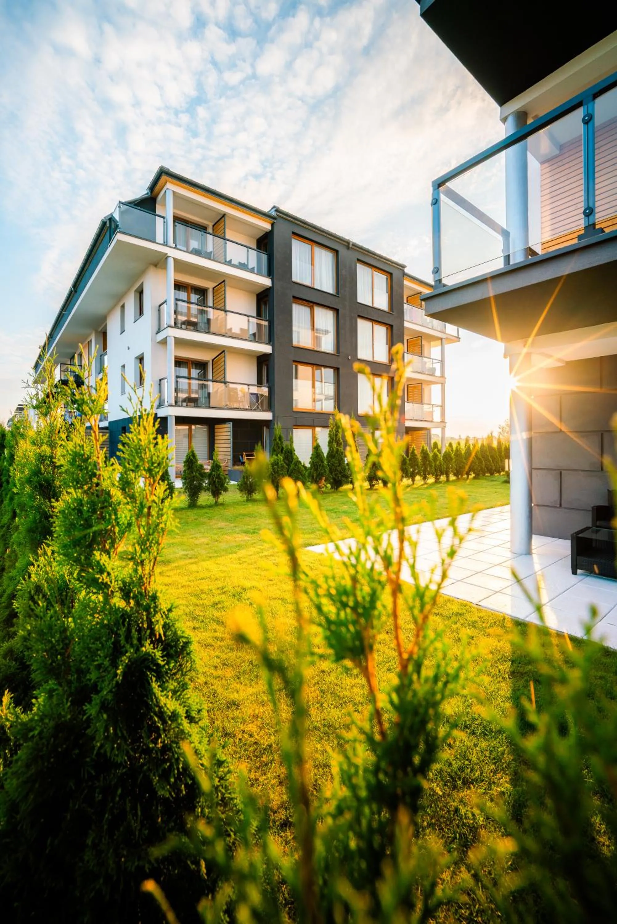 Property building in Blu Apartments