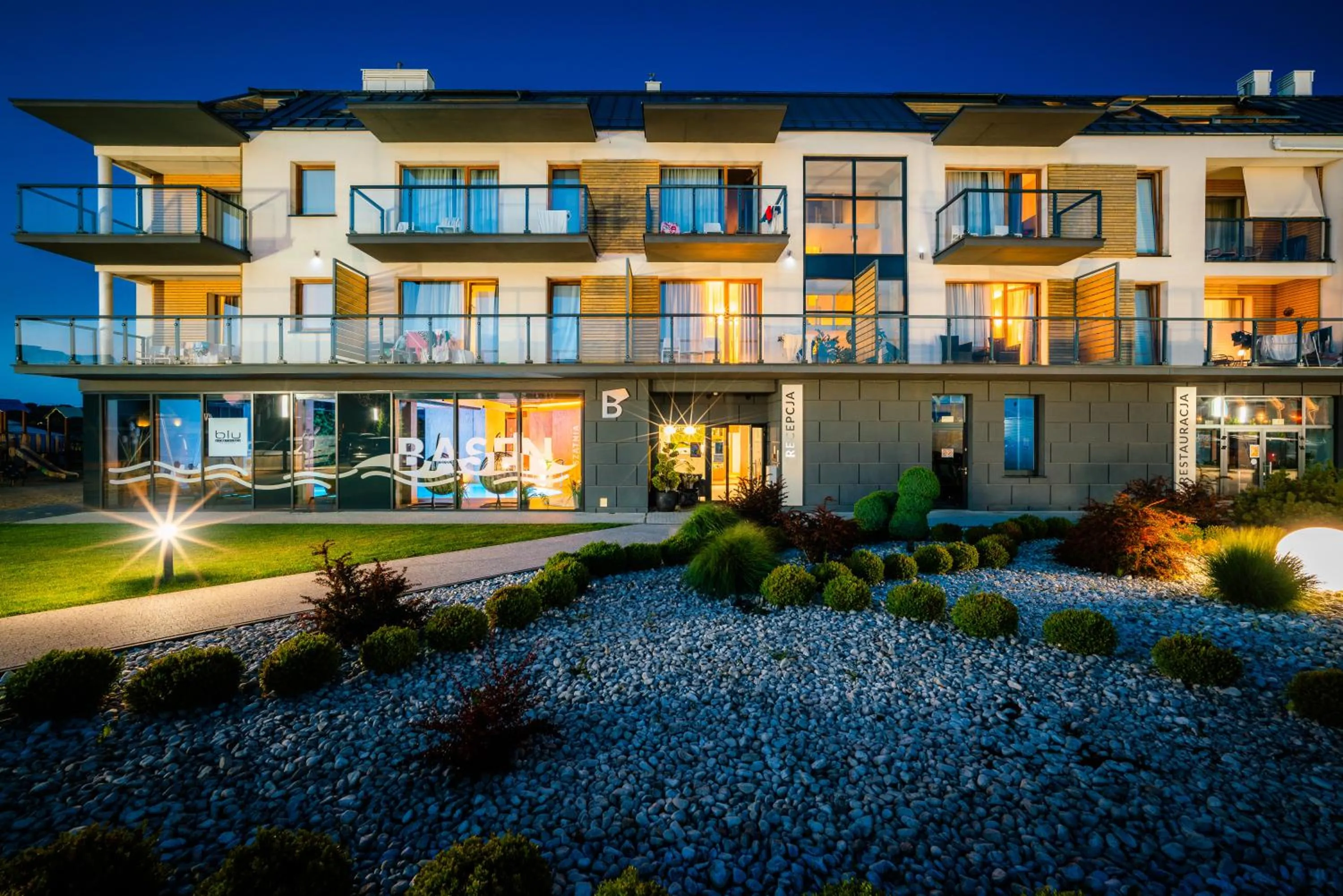 Property building in Blu Apartments