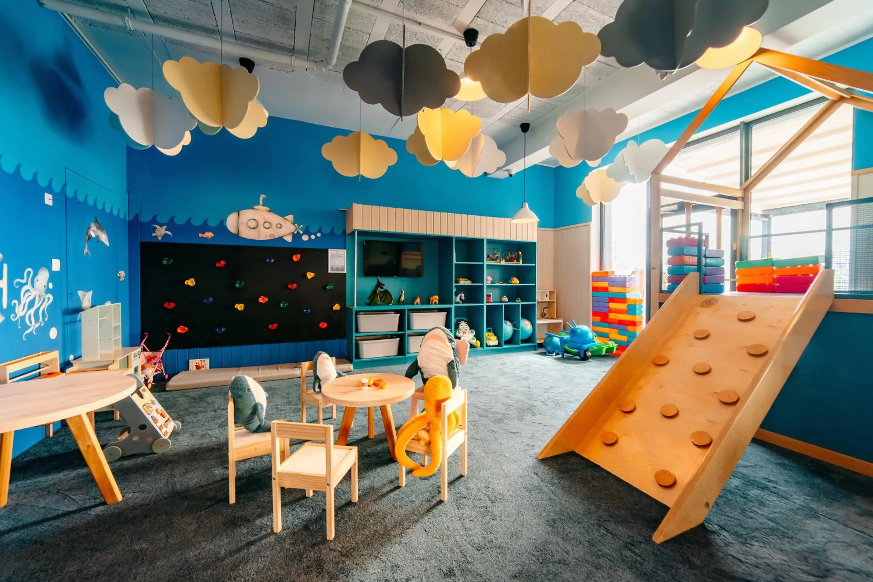 Children play ground in Blu Apartments