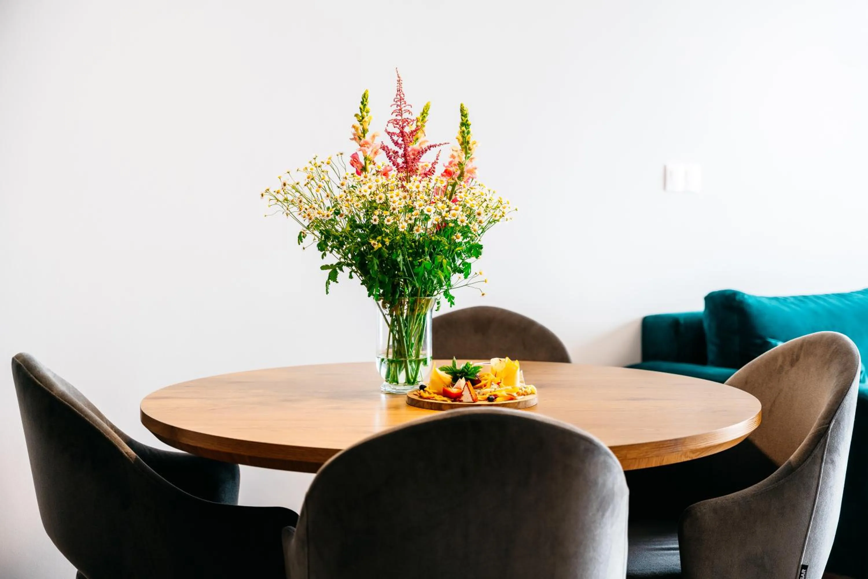 Living room in Blu Apartments