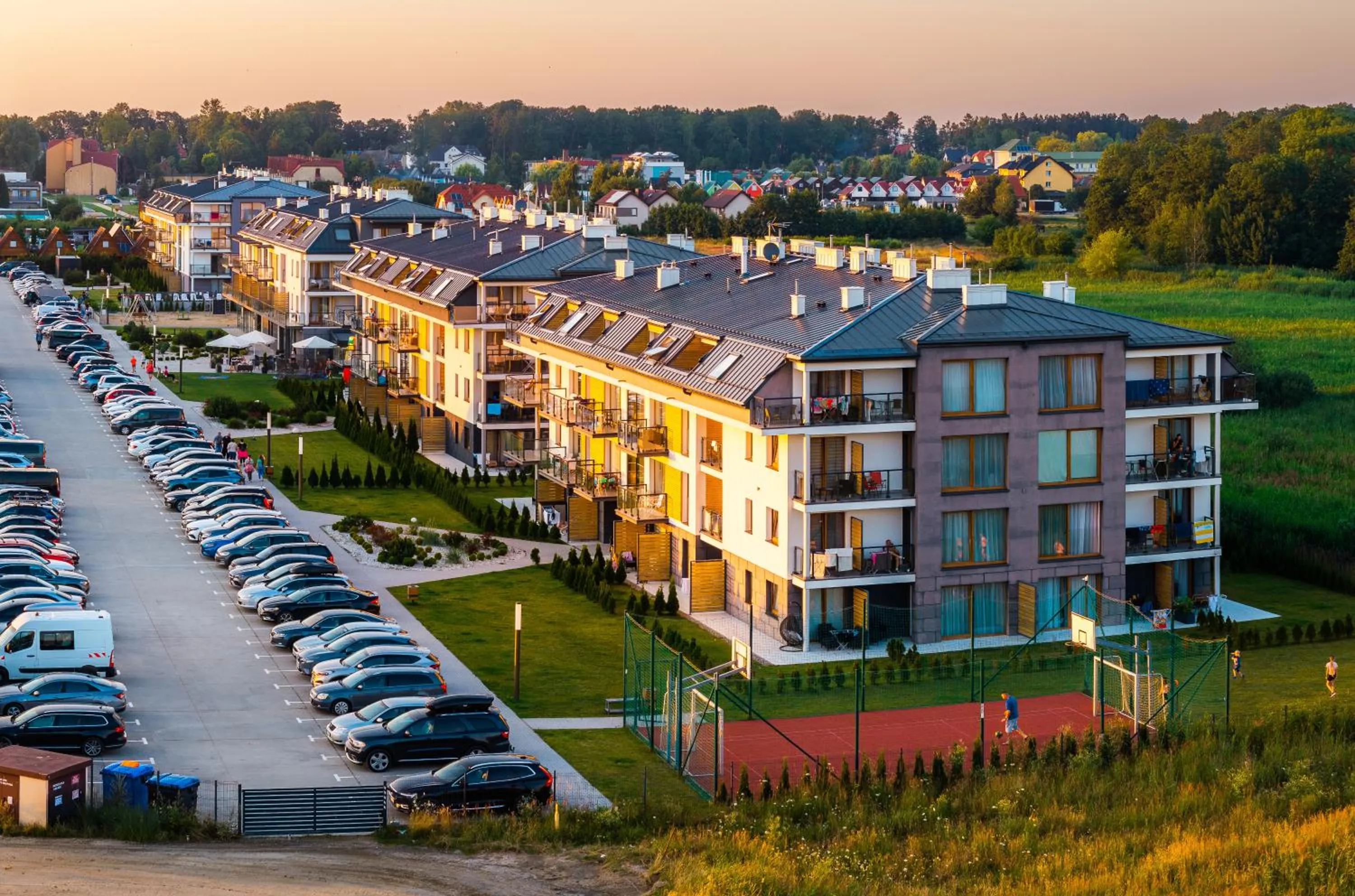 Property building in Blu Apartments