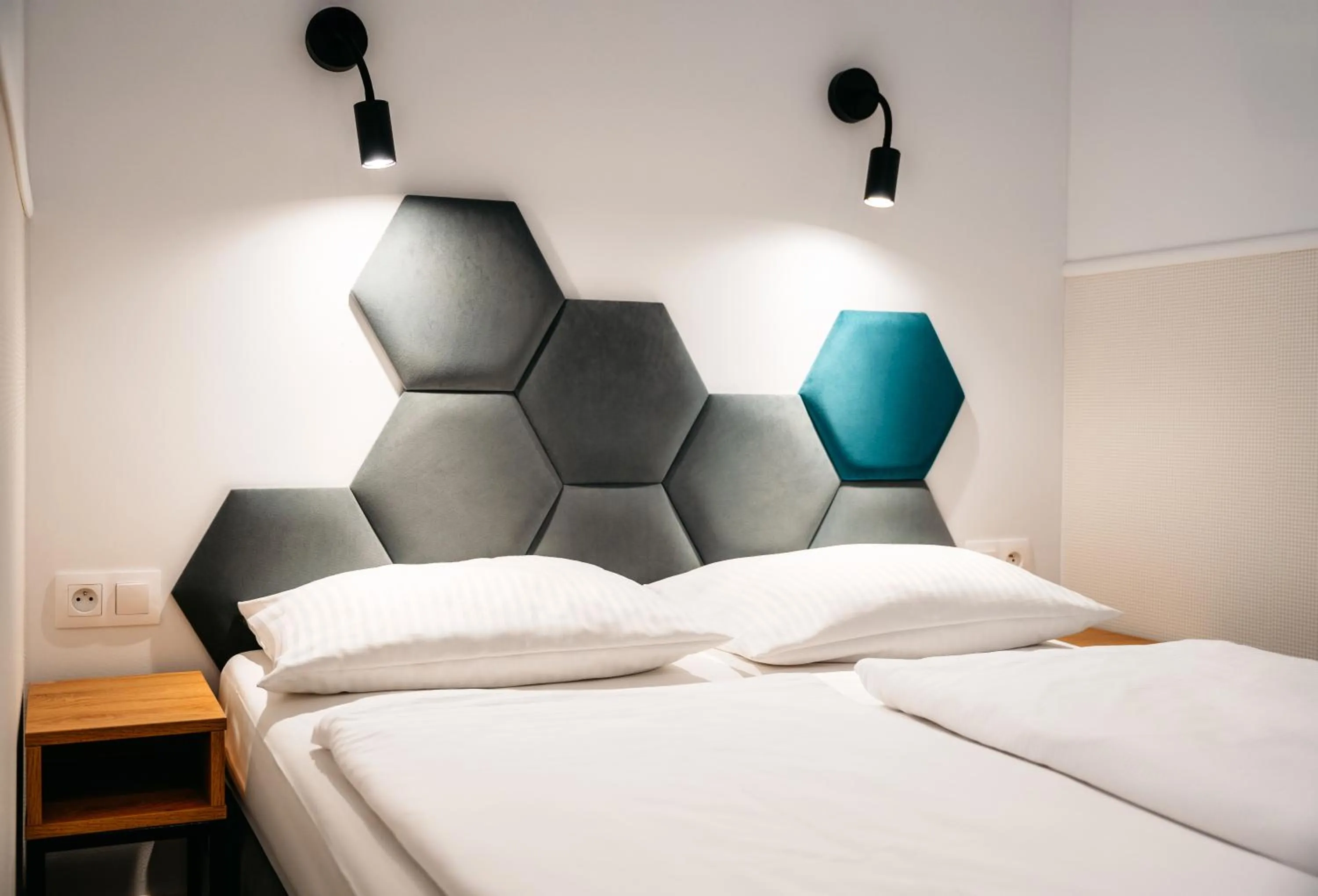 Bed in Blu Apartments