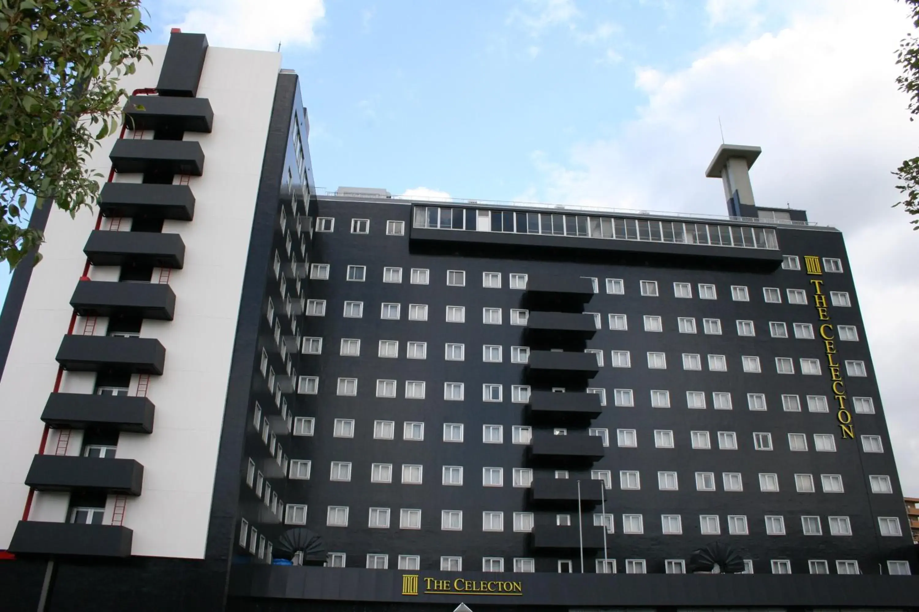 Facade/entrance in The Celecton Takamatsu Facade/entrance in The Celecton Takamatsu