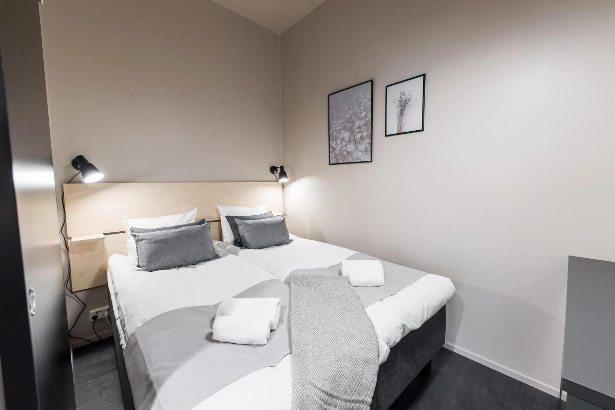 Bedroom, Bed in Forenom Aparthotel Vantaa Tikkurila