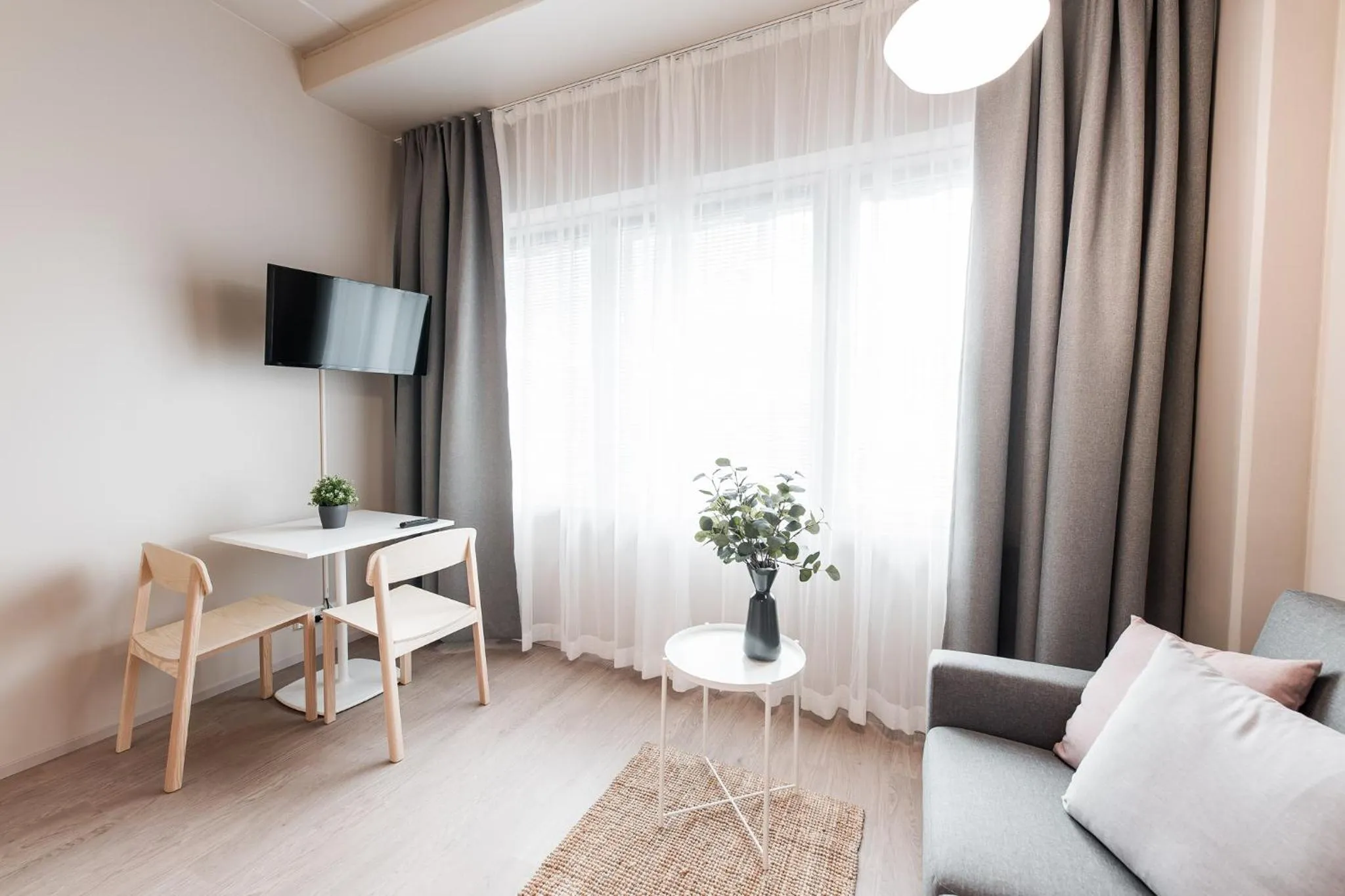 Living room in Forenom Aparthotel Vantaa Tikkurila