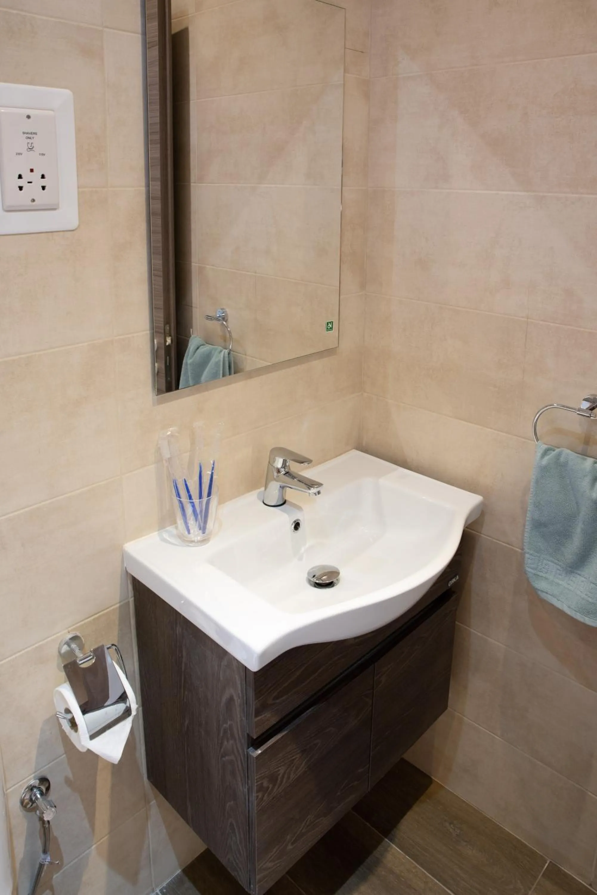 Bathroom in For Rest Aparthotel