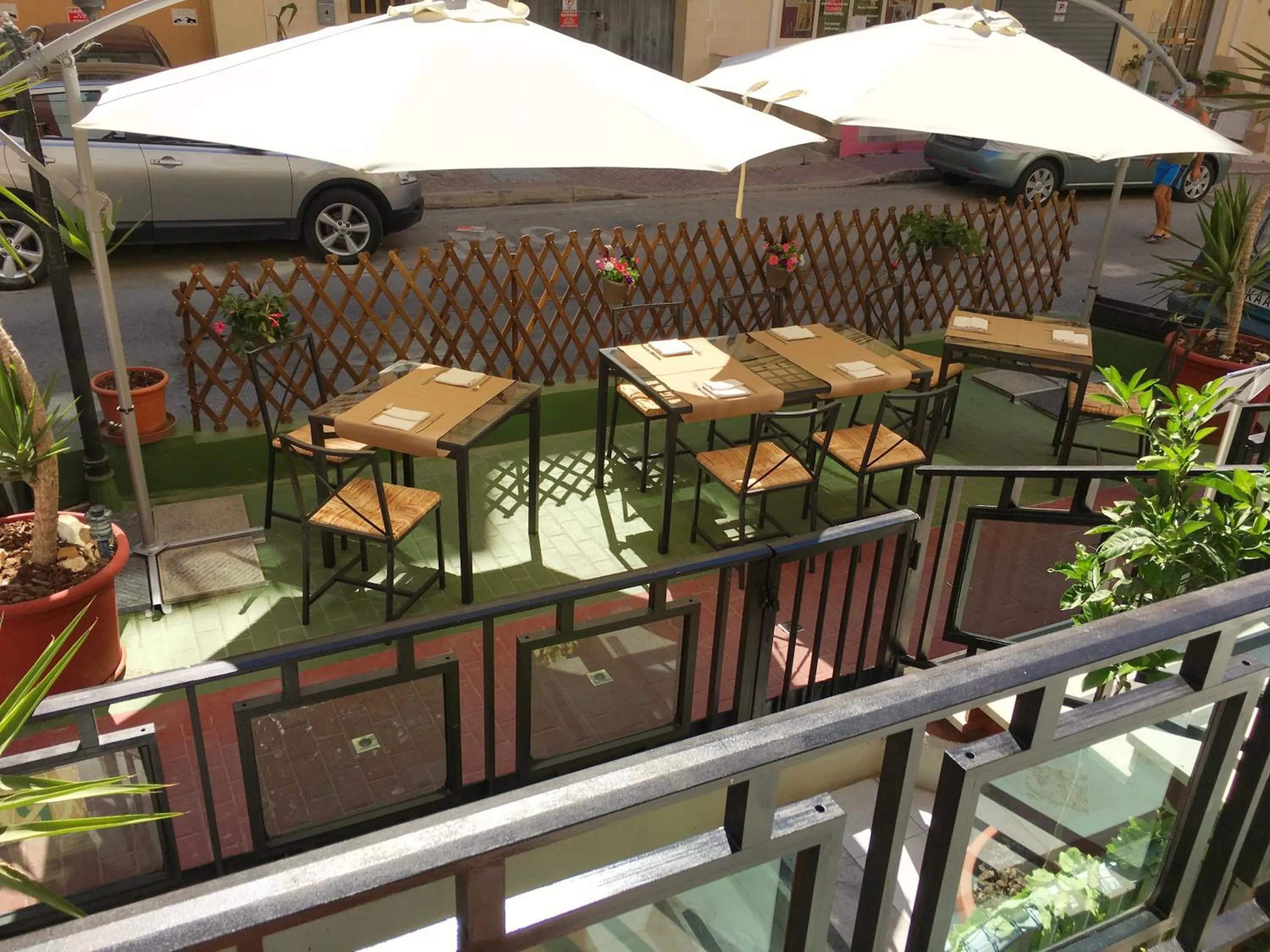 Patio in For Rest Aparthotel