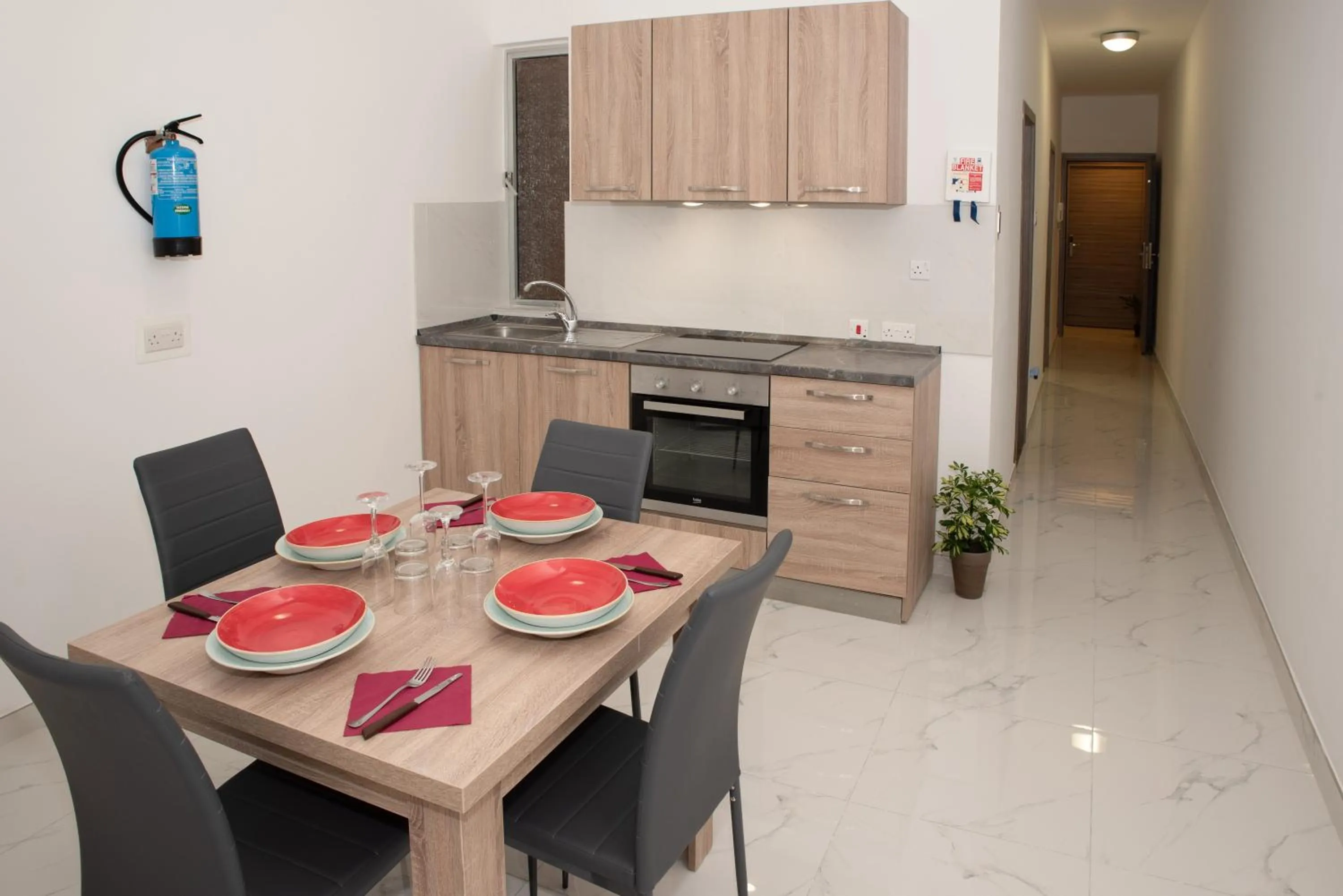 Kitchen or kitchenette in For Rest Aparthotel