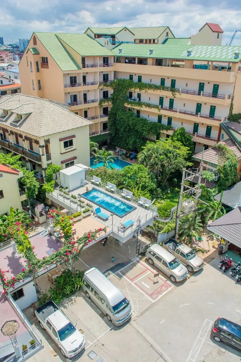 Bird's eye view in Sutus Court 1 Bird's eye view in Sutus Court 1