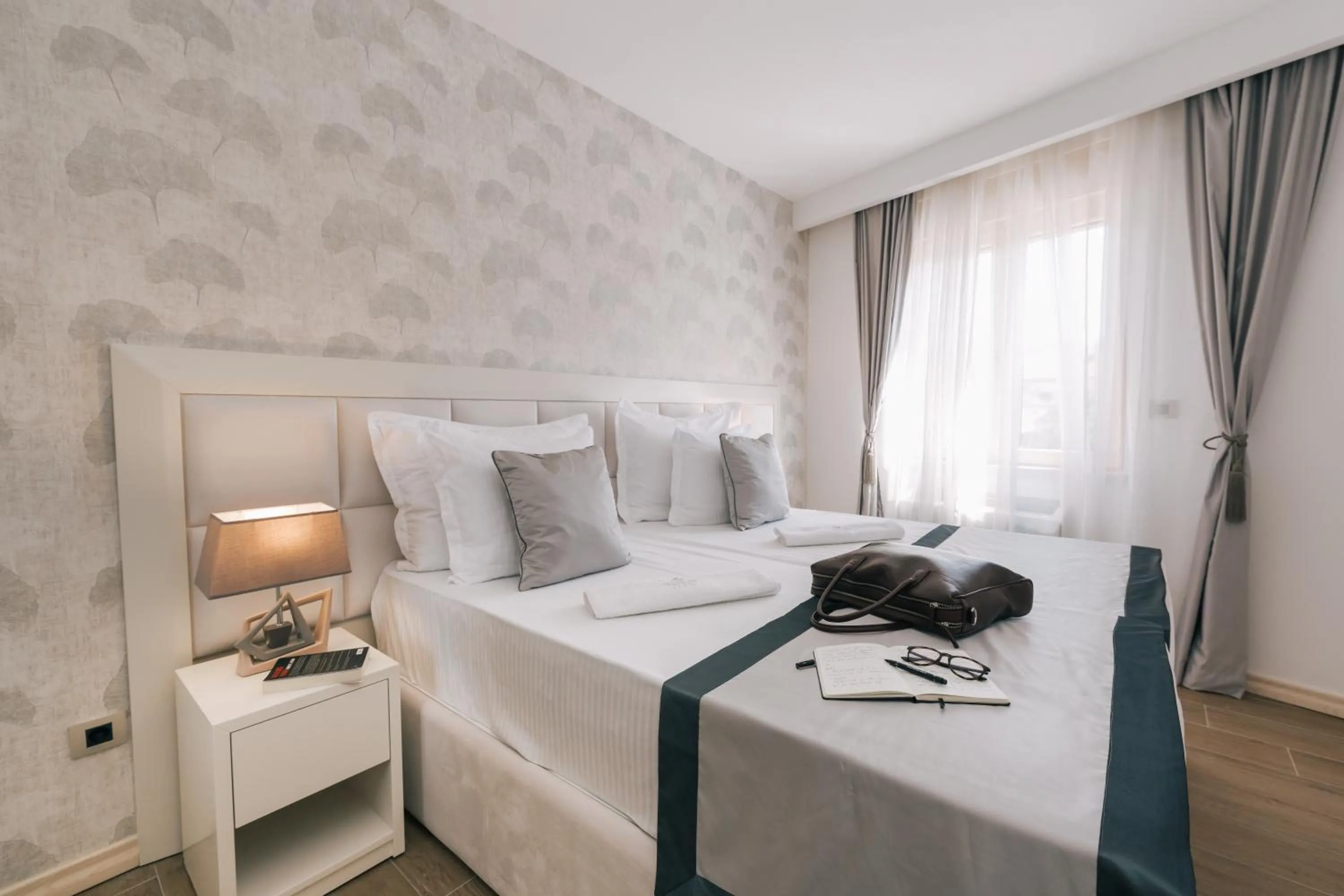 Bed in Splendido MB Apartments