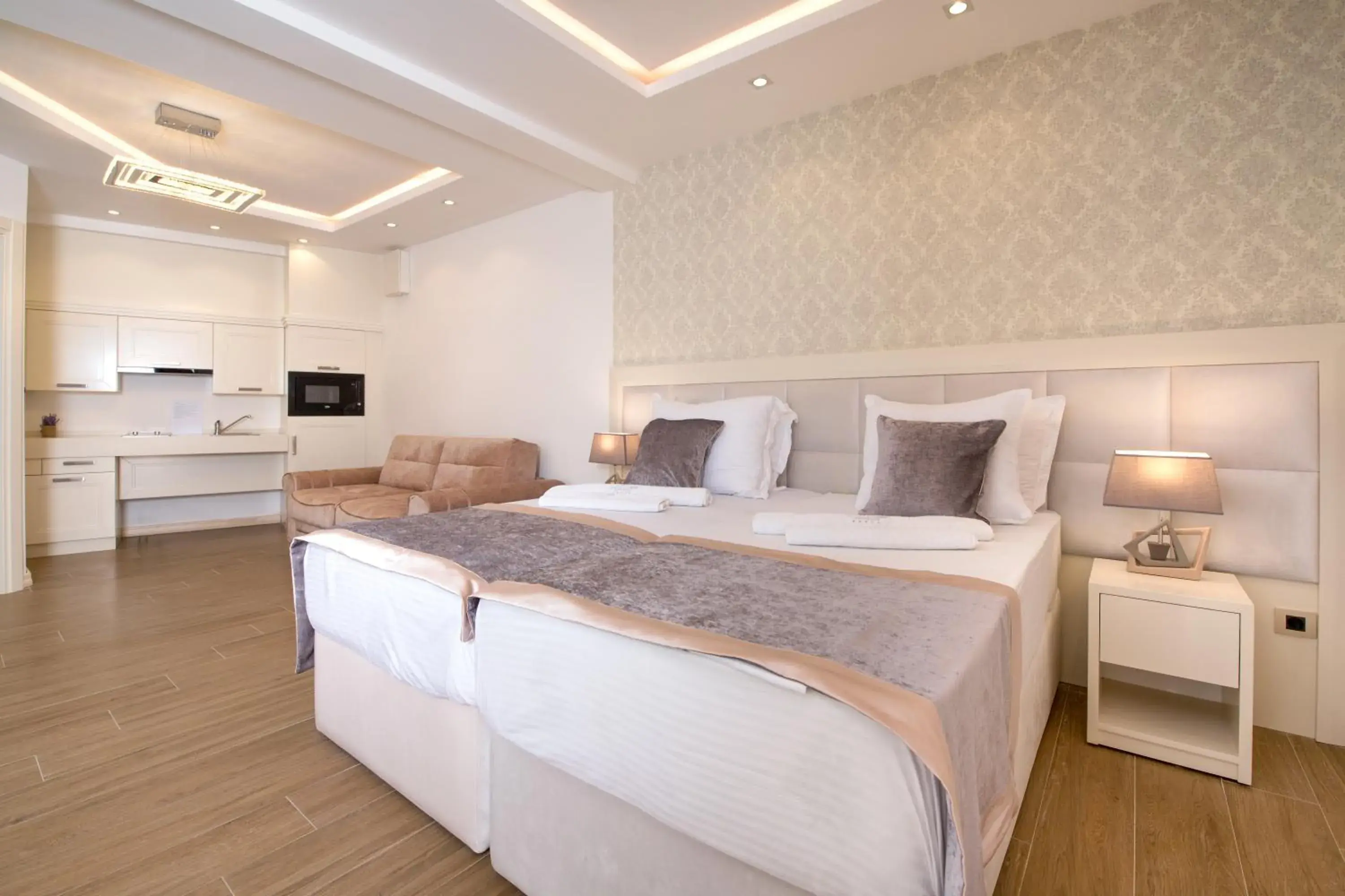 Bed in Splendido MB Apartments Bed in Splendido MB Apartments