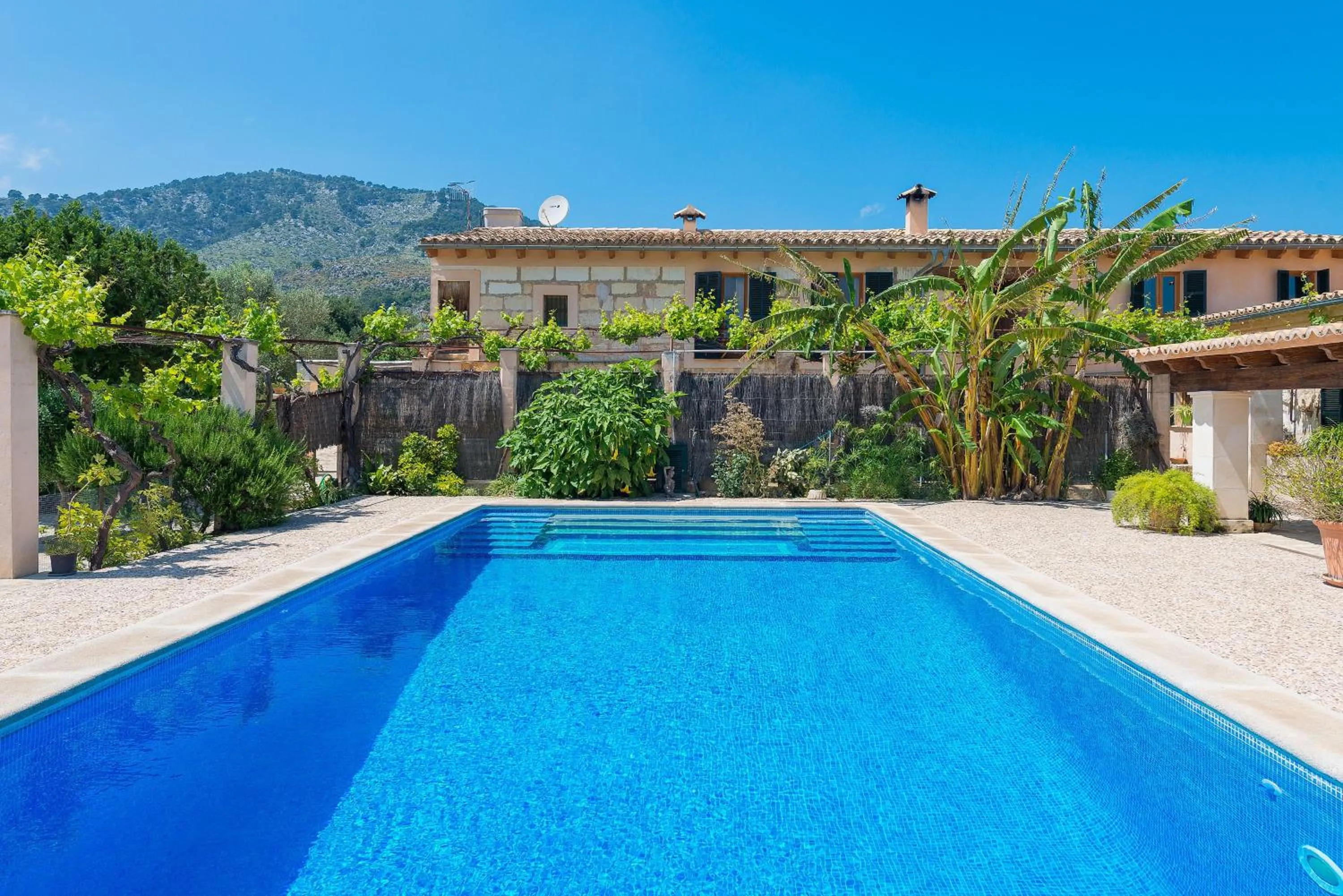 Swimming pool in Finca - Agroturisme Sa Parellada