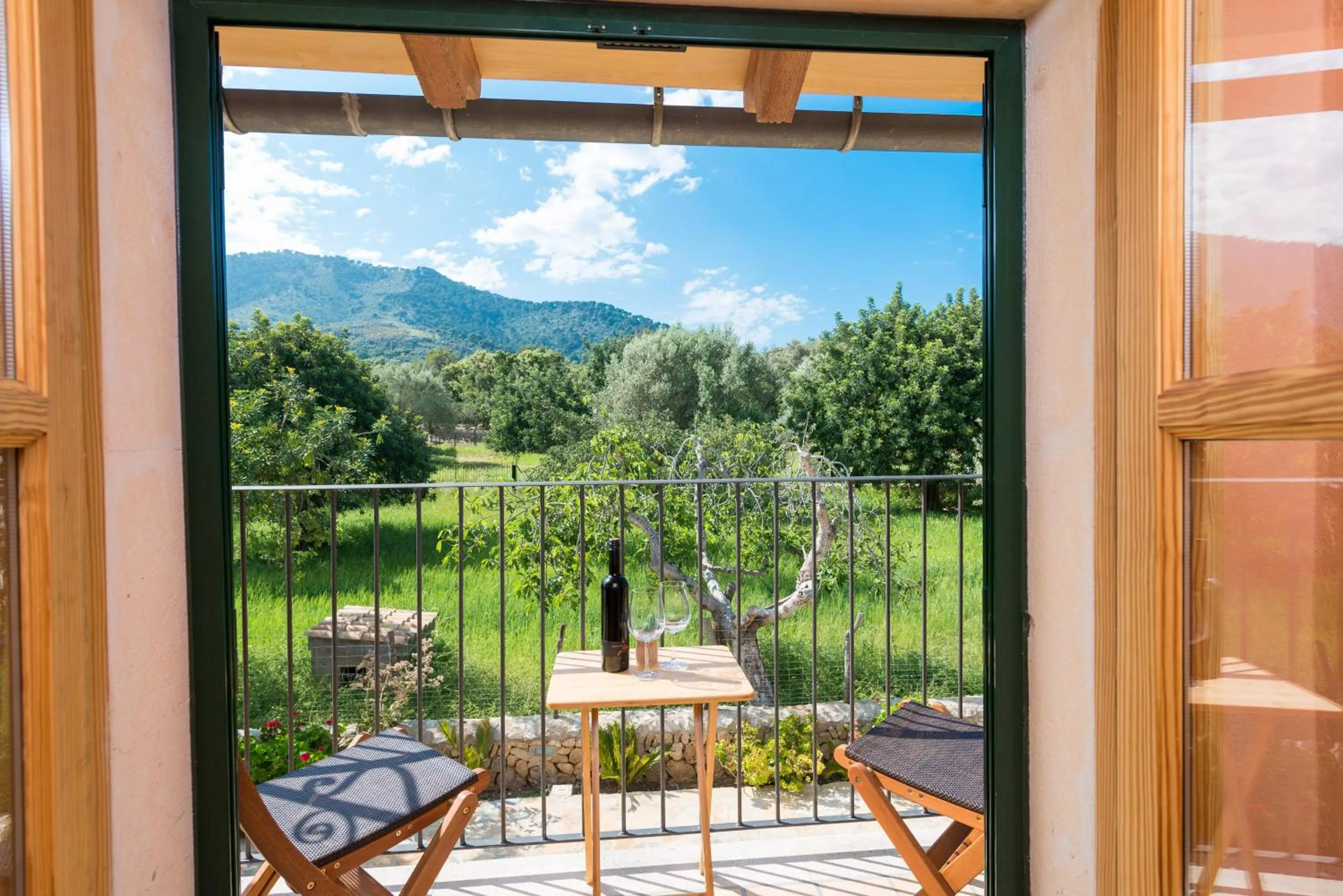 Balcony/Terrace in Finca - Agroturisme Sa Parellada