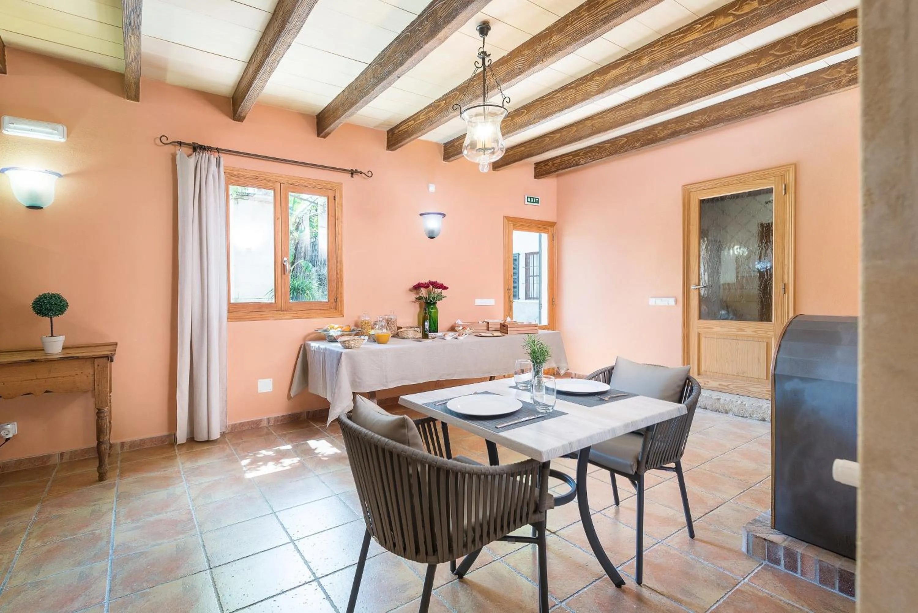 Dining area in Finca - Agroturisme Sa Parellada