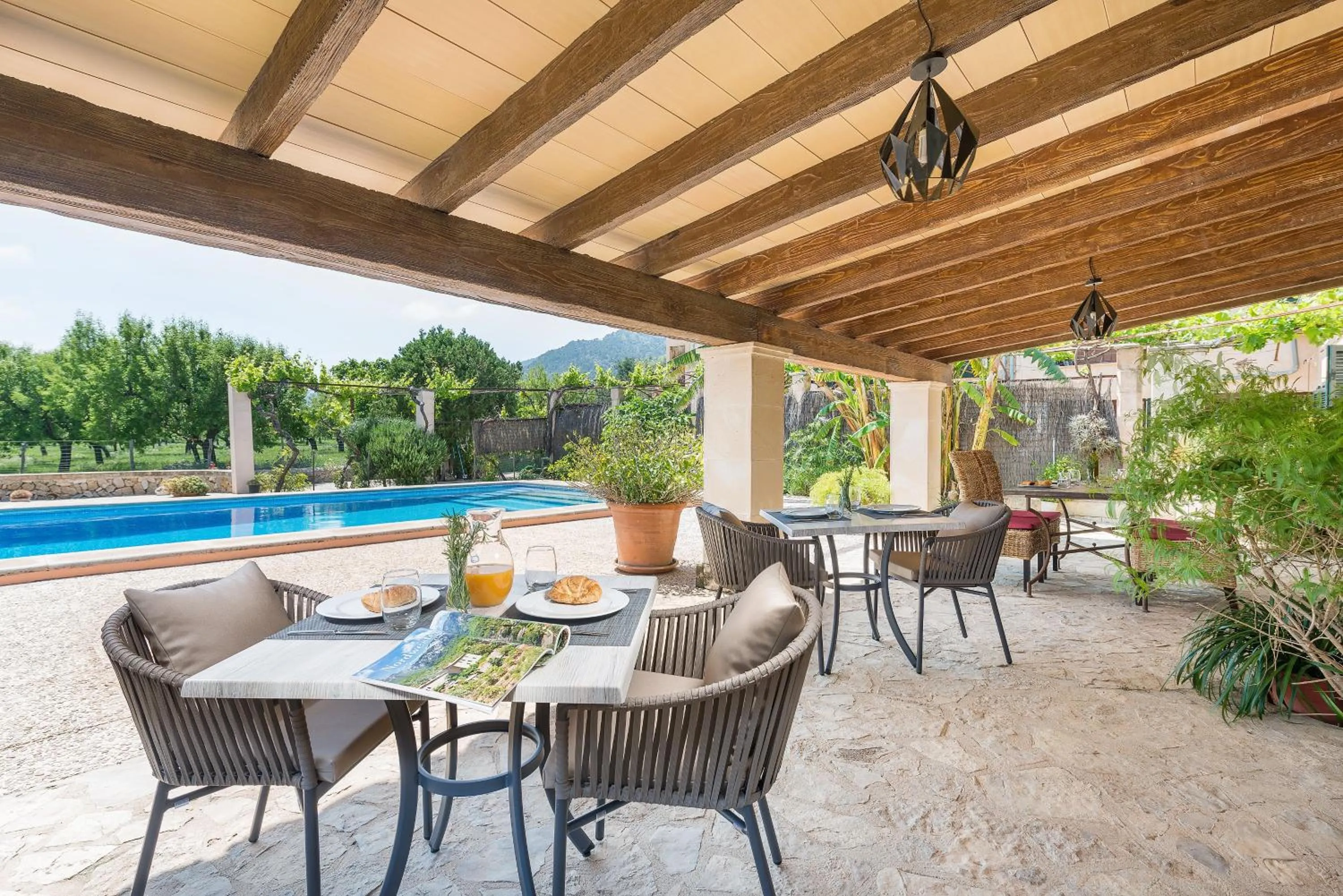 Balcony/Terrace in Finca - Agroturisme Sa Parellada