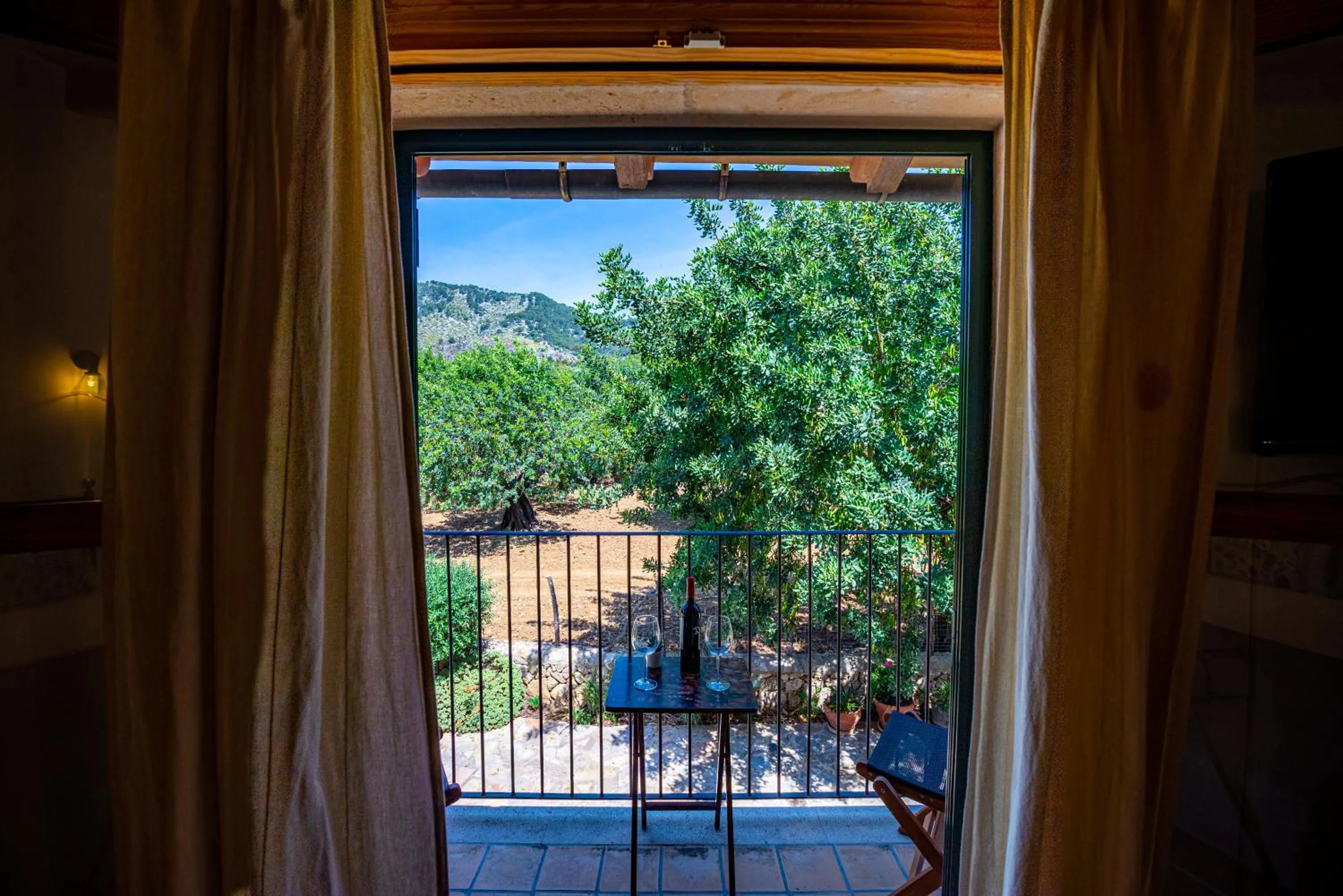 Balcony/Terrace in Finca - Agroturisme Sa Parellada