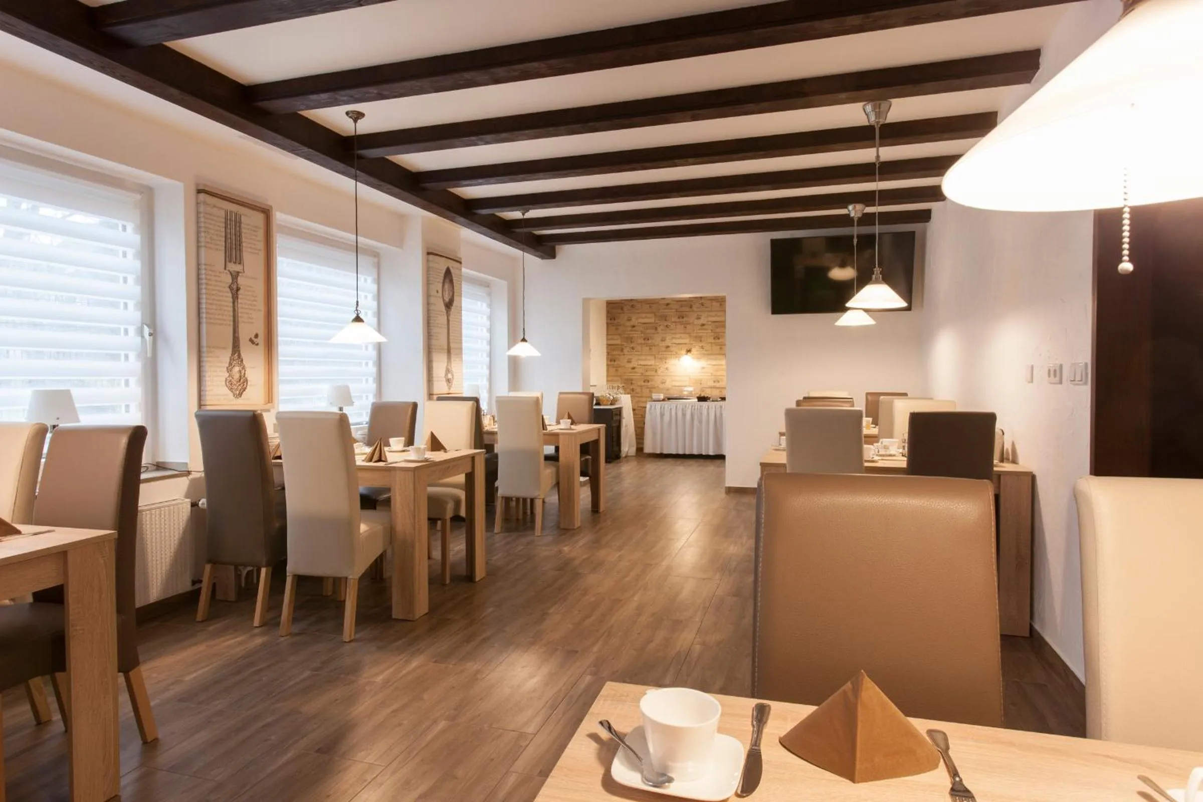 Dining area in Hotel Angerland Garni