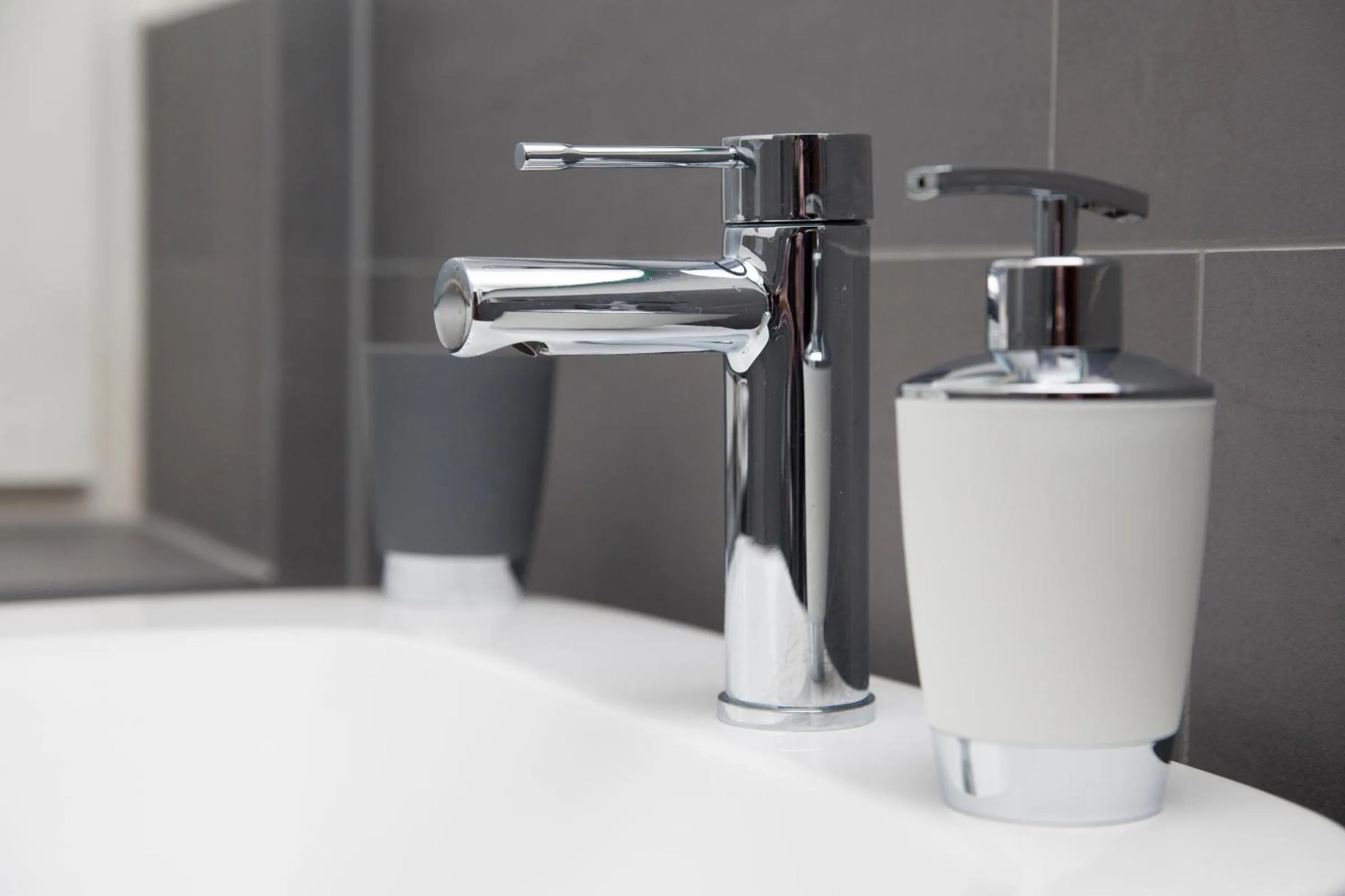 Bathroom in Hotel Angerland Garni