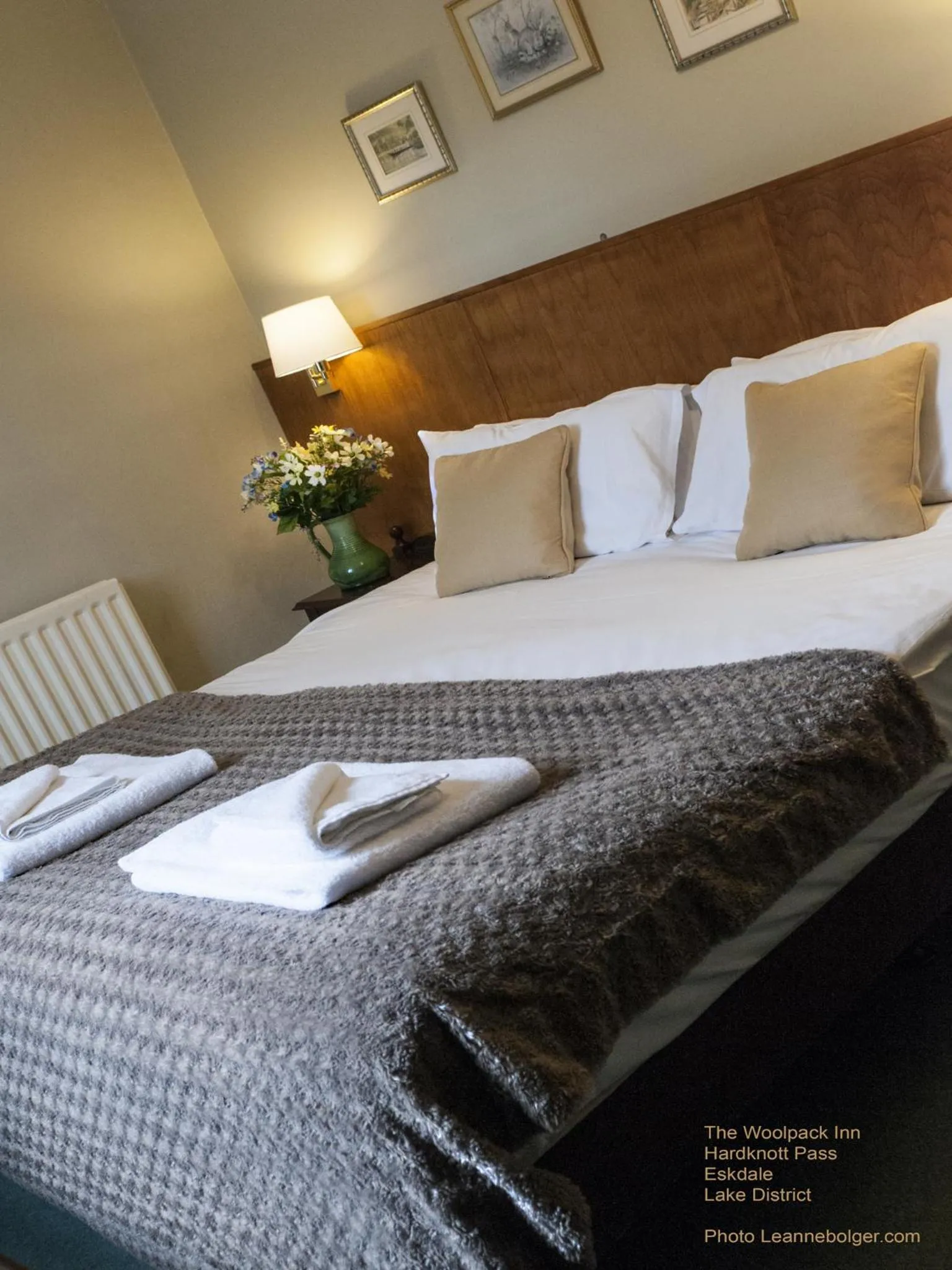 Bed in Woolpack Inn