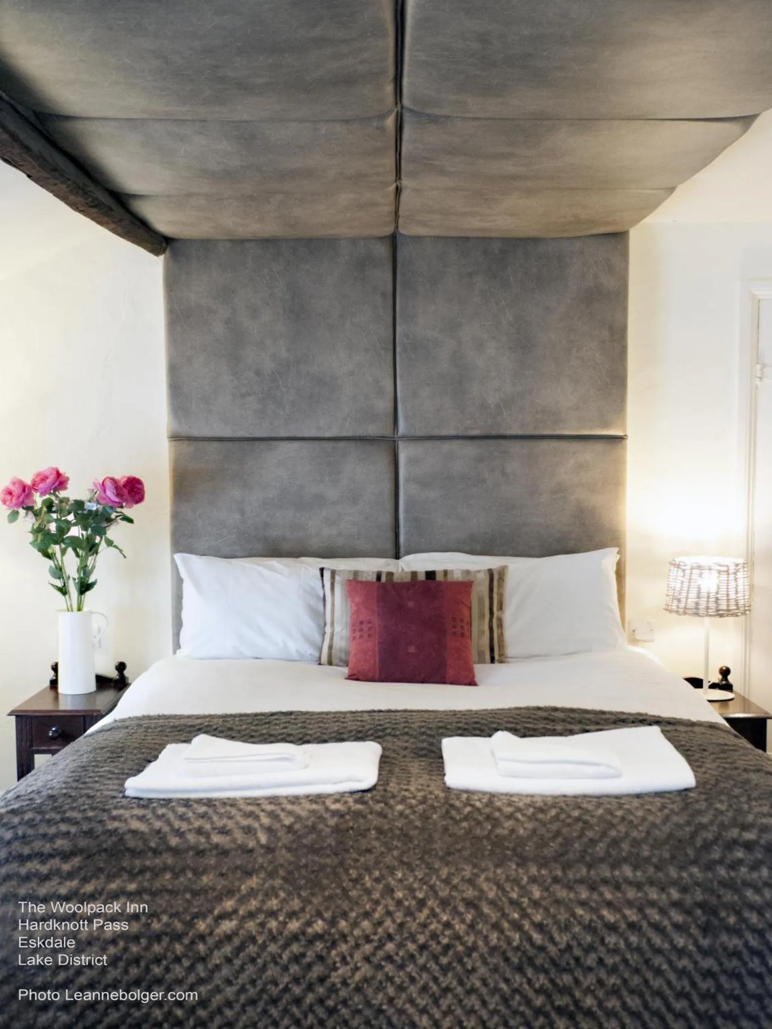 Bed in Woolpack Inn