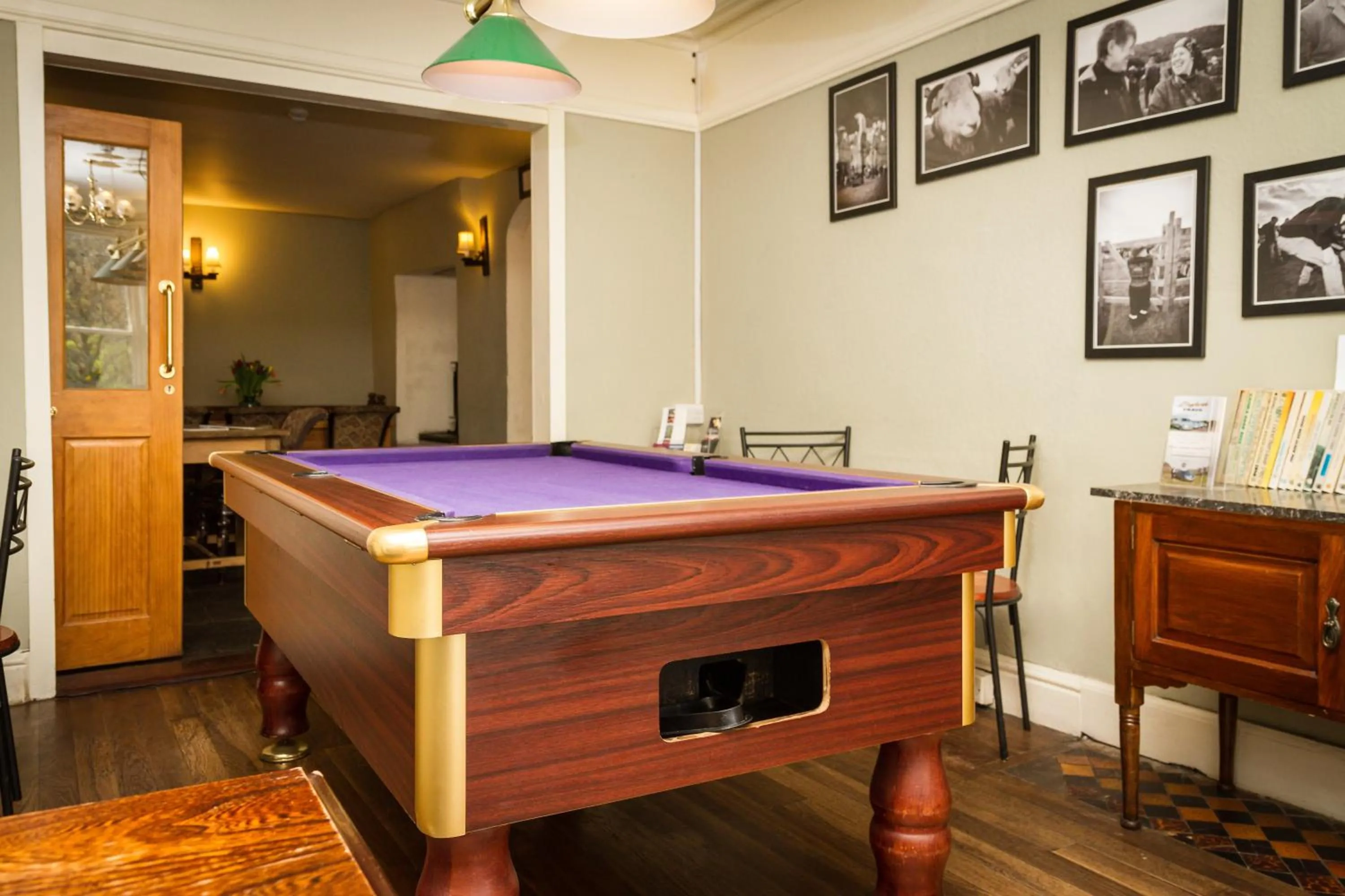 Game Room in Woolpack Inn