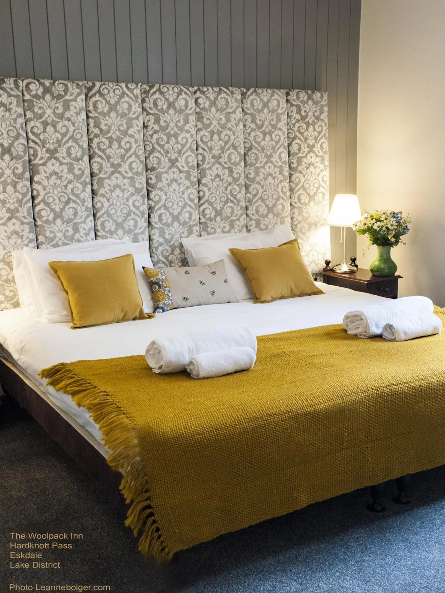 Bed in Woolpack Inn