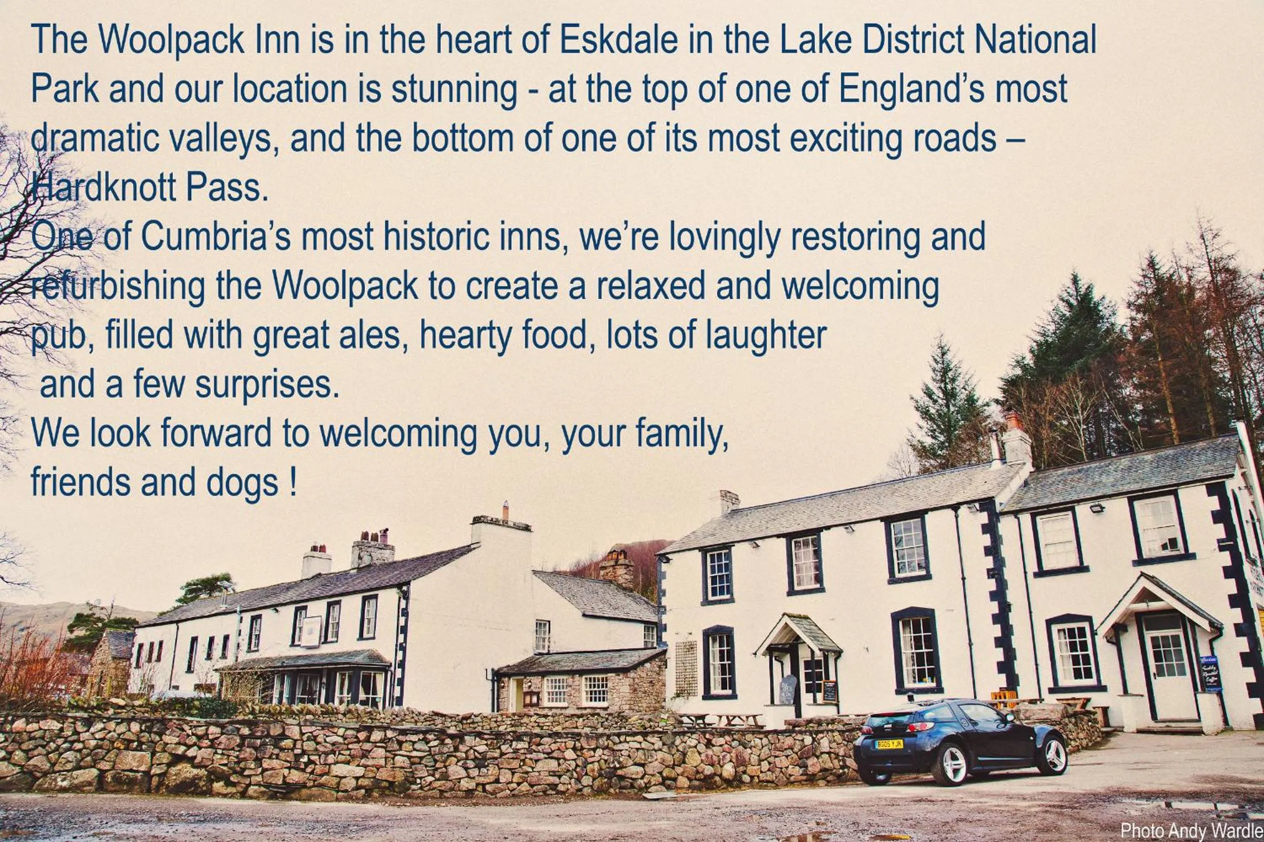 Facade/entrance in Woolpack Inn
