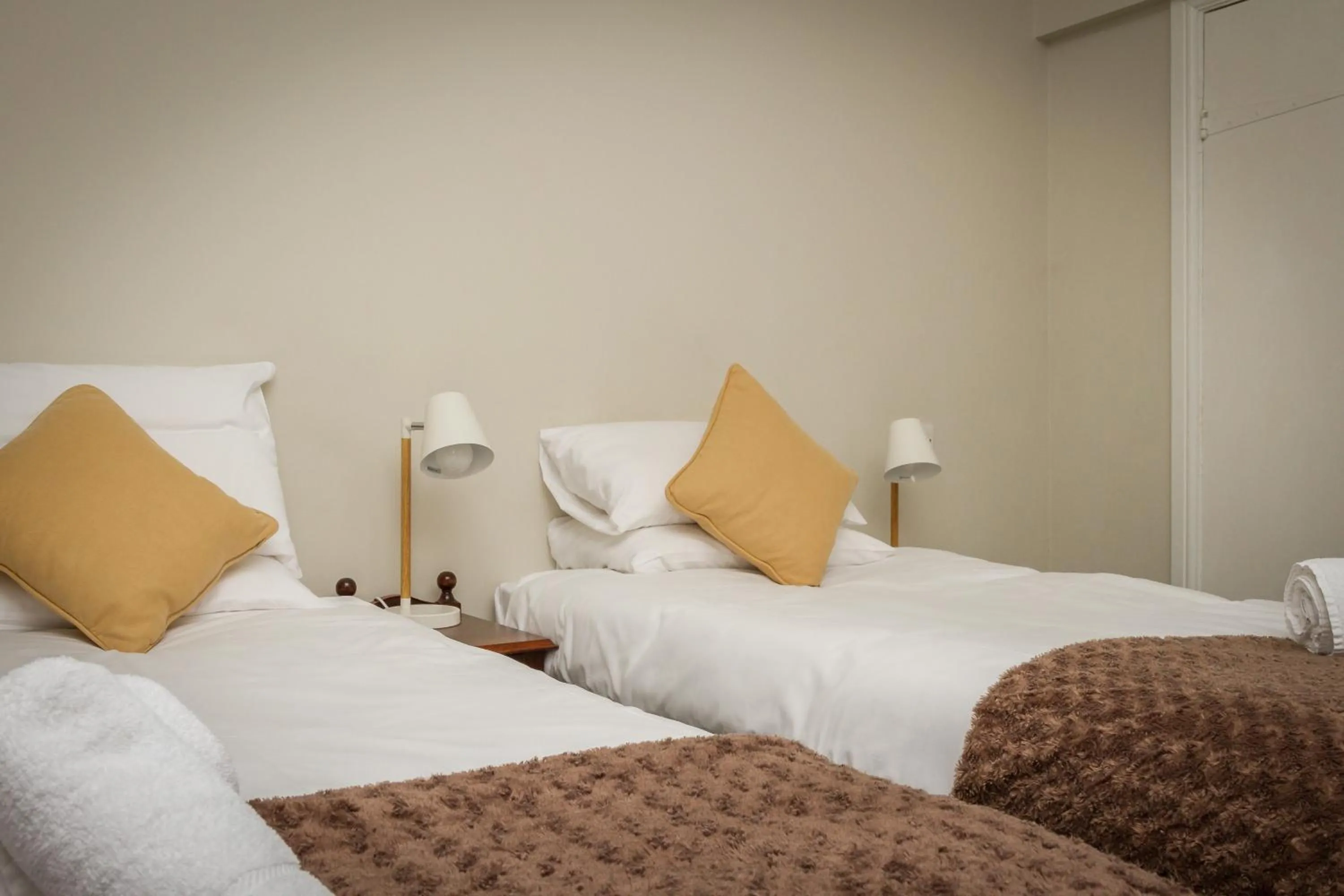 Bed in Woolpack Inn