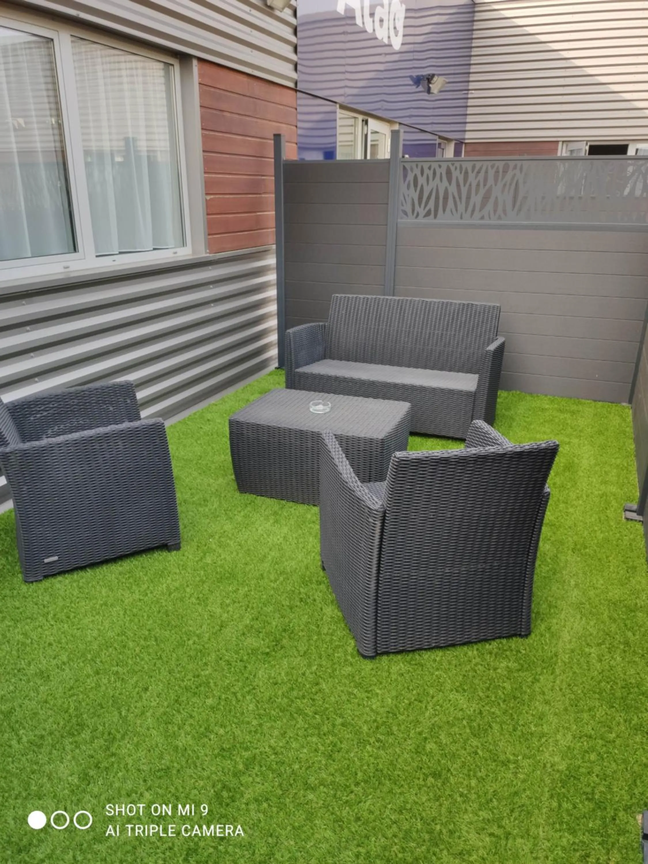 Patio in Atao Residence- Rennes Sud