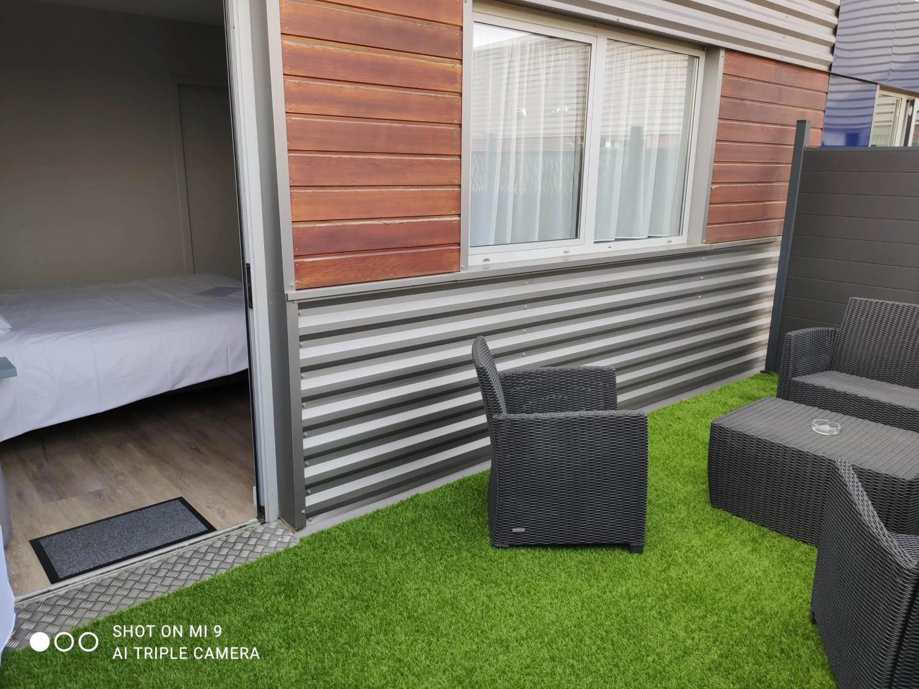 Patio in Atao Residence- Rennes Sud