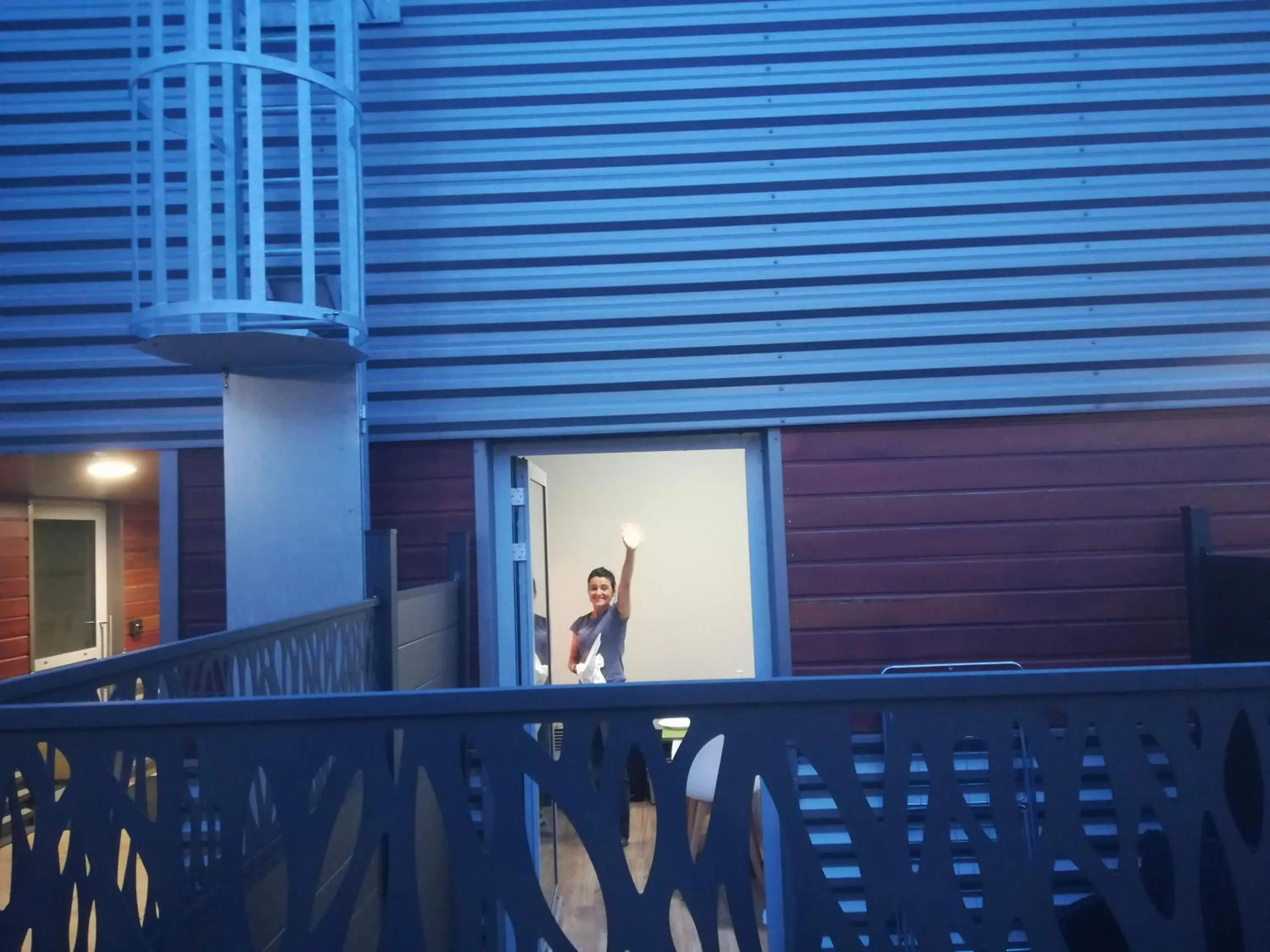 Patio in Atao Residence- Rennes Sud