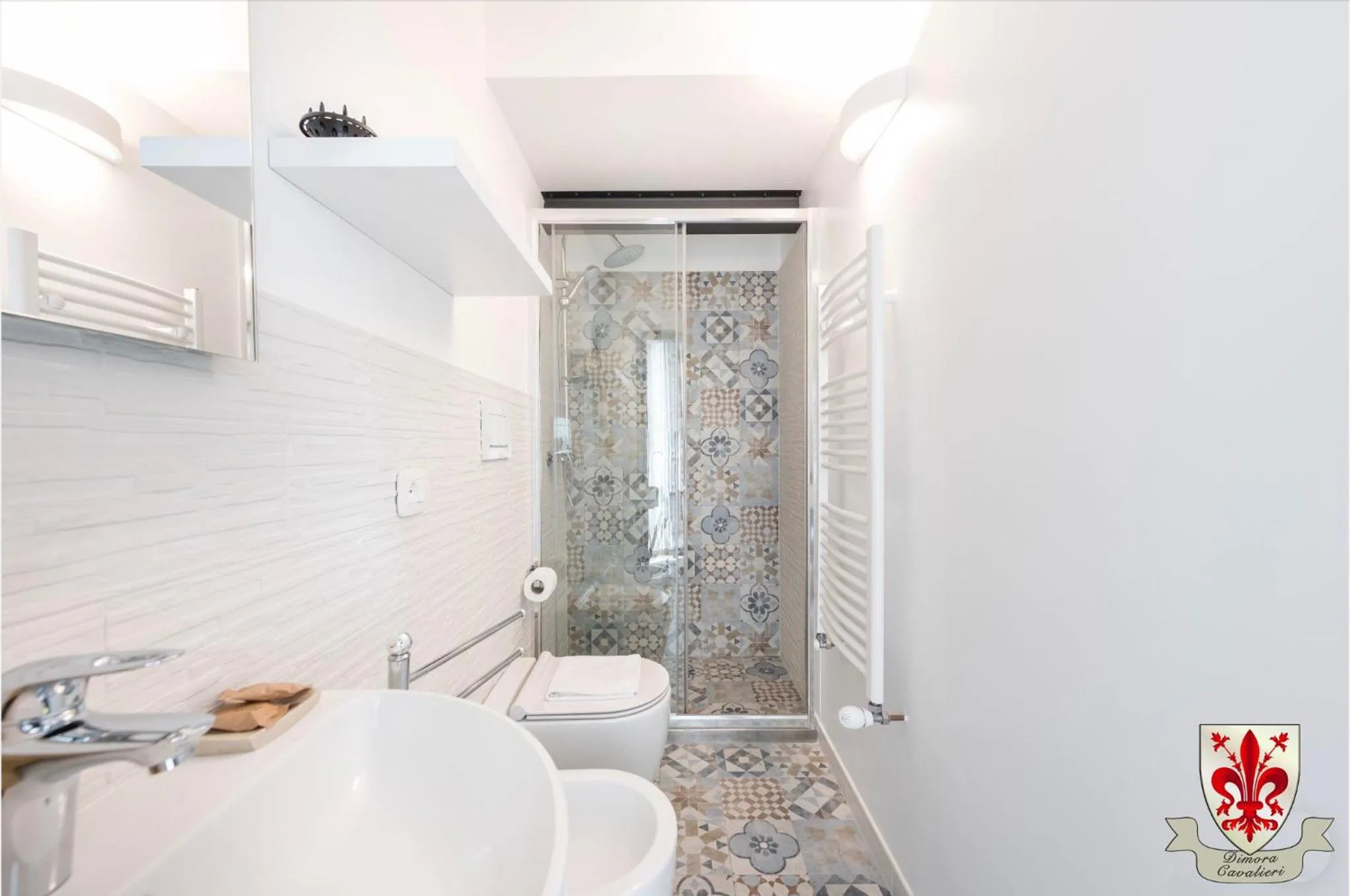 Shower in Dimora Cavalieri