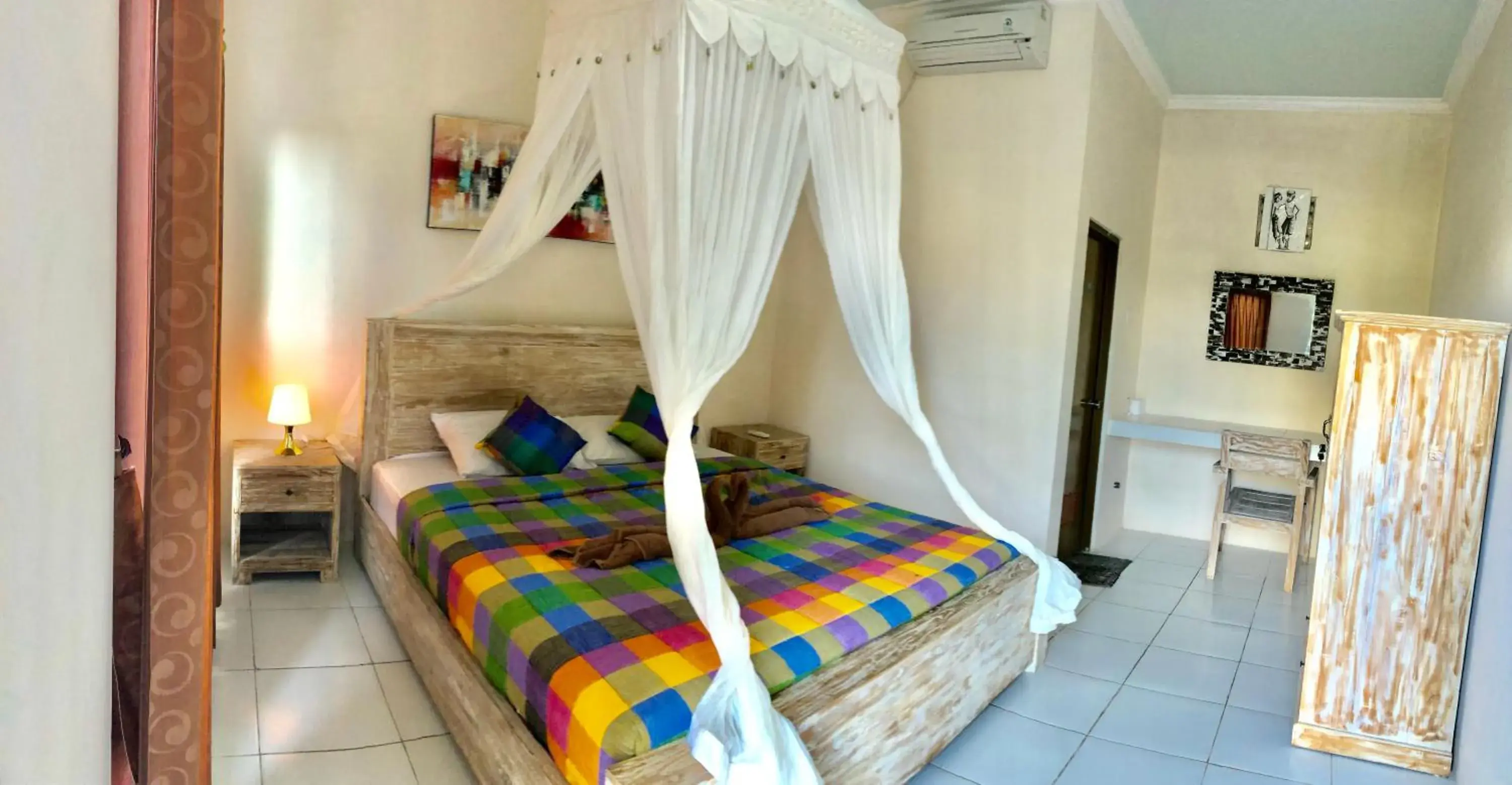 Double Room with Pool View in Jordan Guest House Double Room with Pool View in Jordan Guest House
