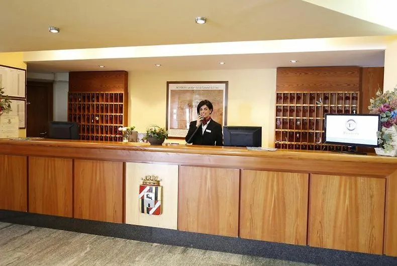 Lobby or reception in La Trinitè Monboso Hotel