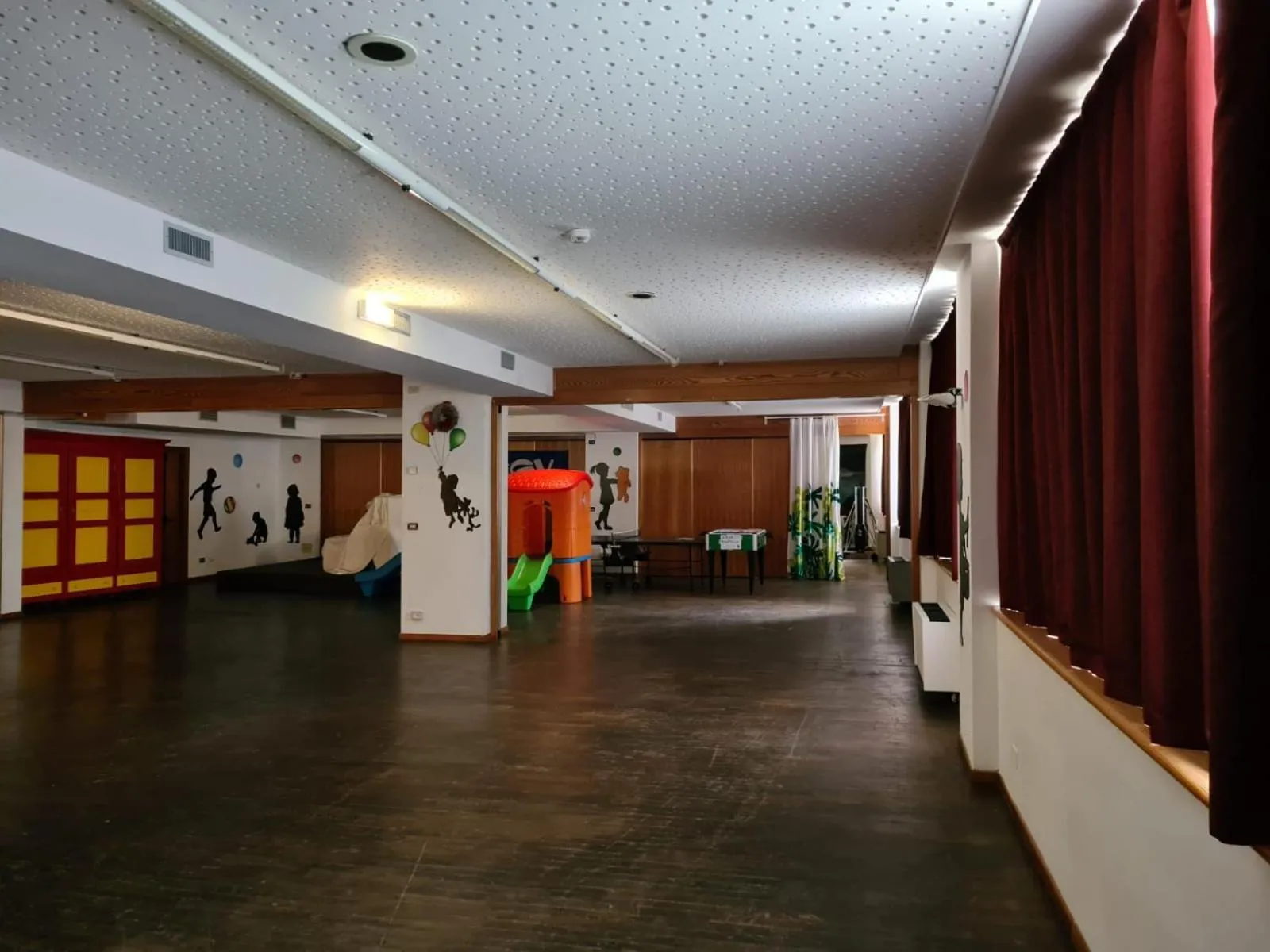 Children play ground in La Trinitè Monboso Hotel