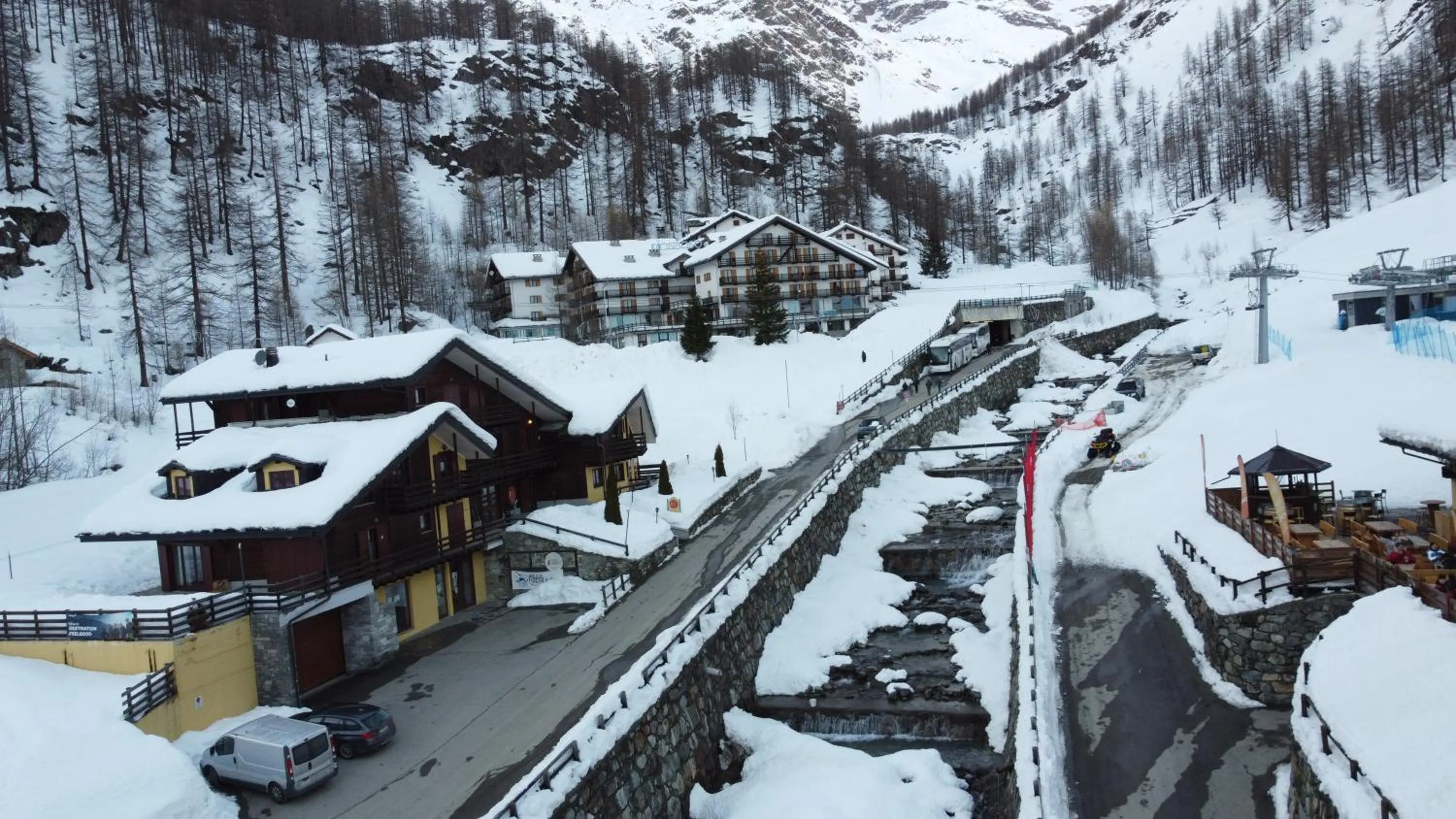 Property building in La Trinitè Monboso Hotel