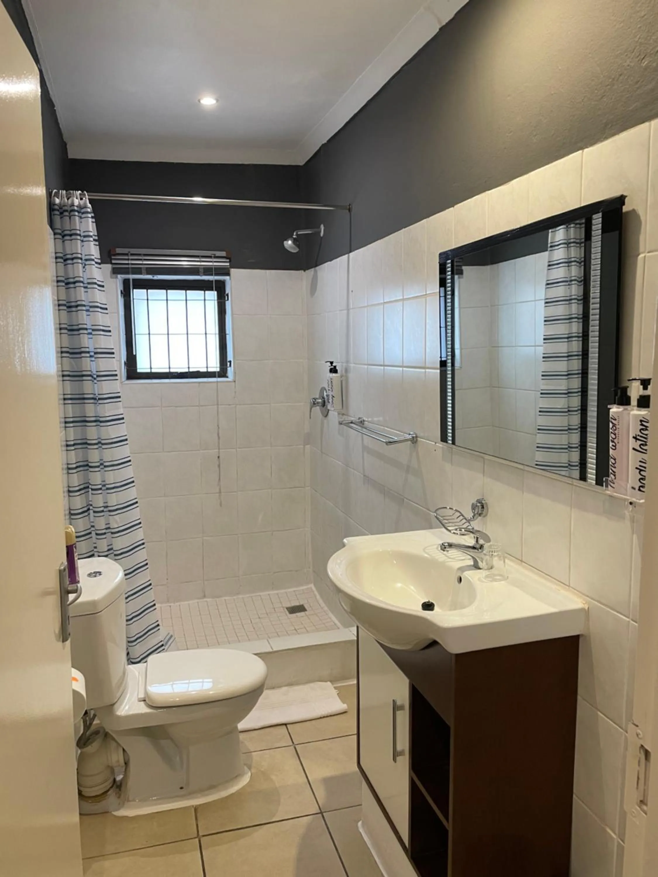 Shower in Marion Lodge