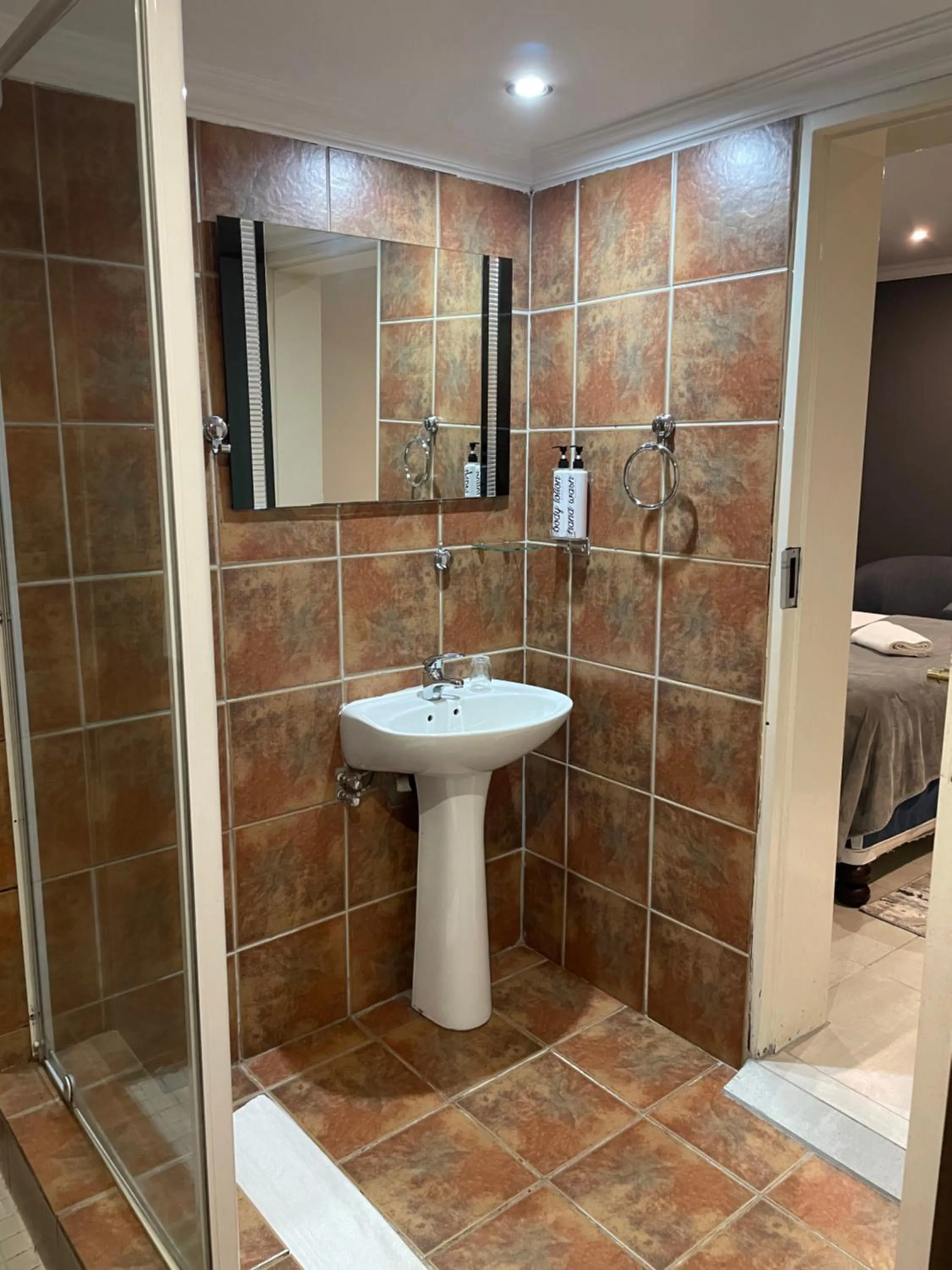 Shower in Marion Lodge