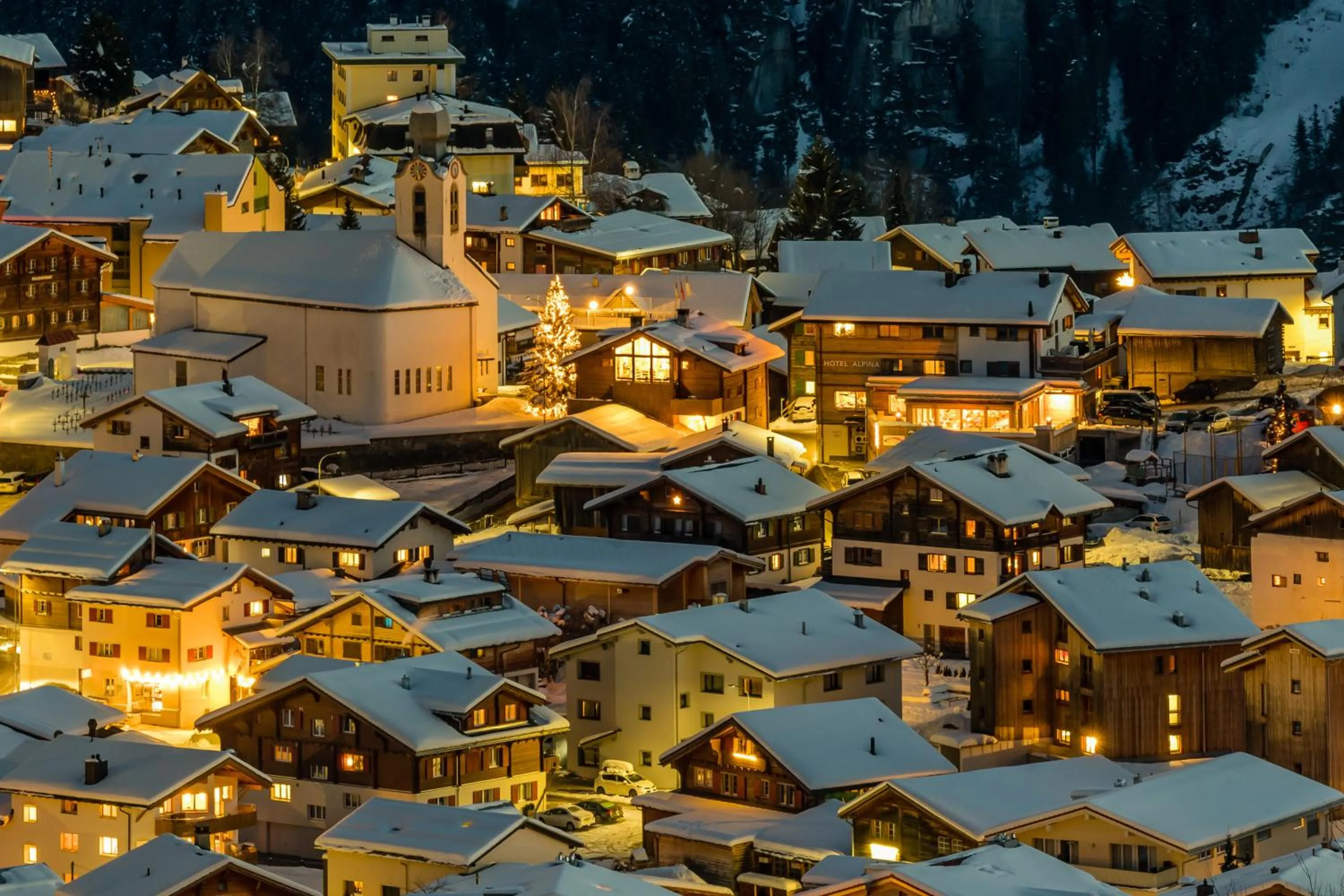 Winter in Hotel Mischun