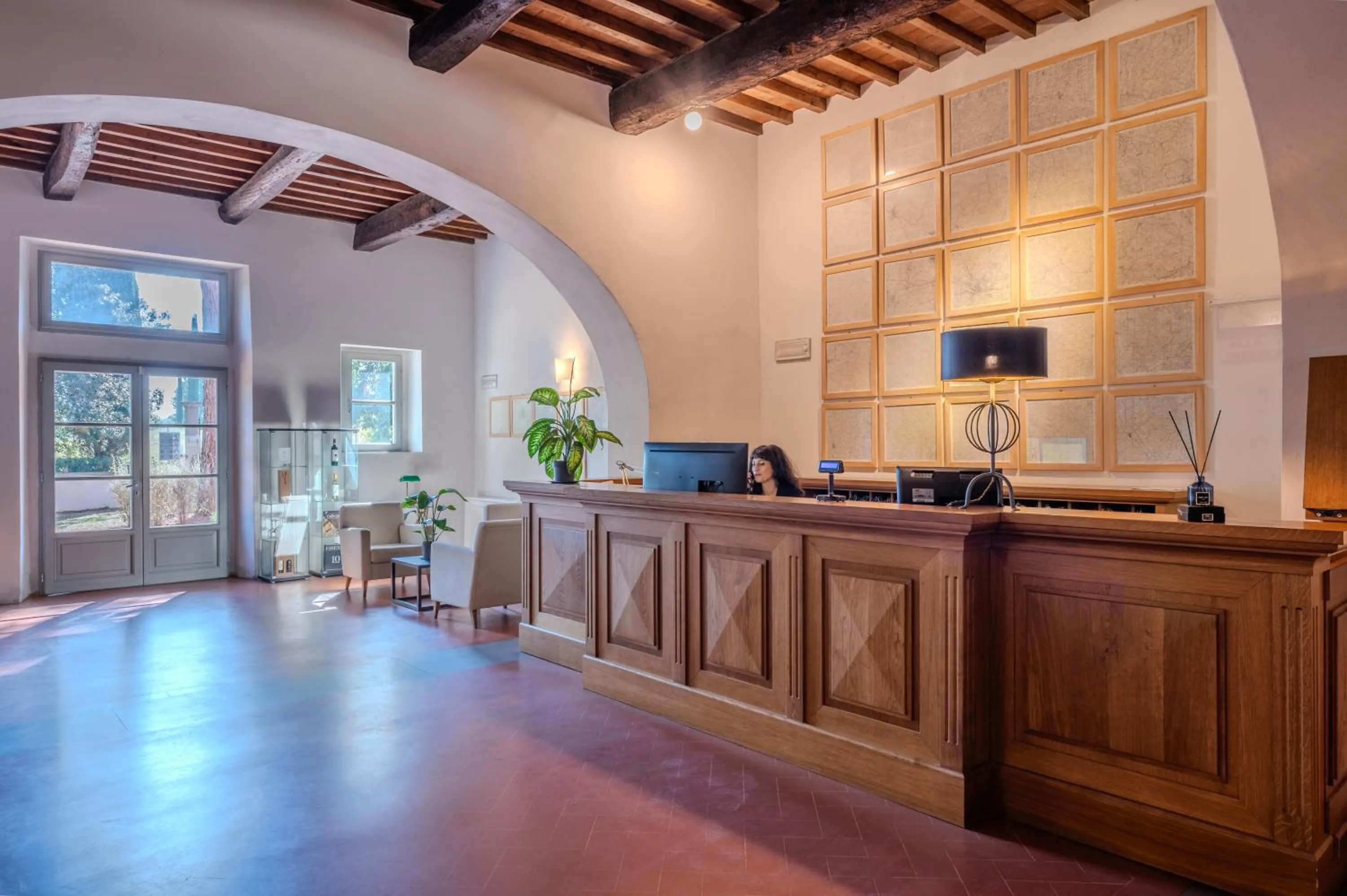 Lobby or reception in Relais Villa Il Palagio