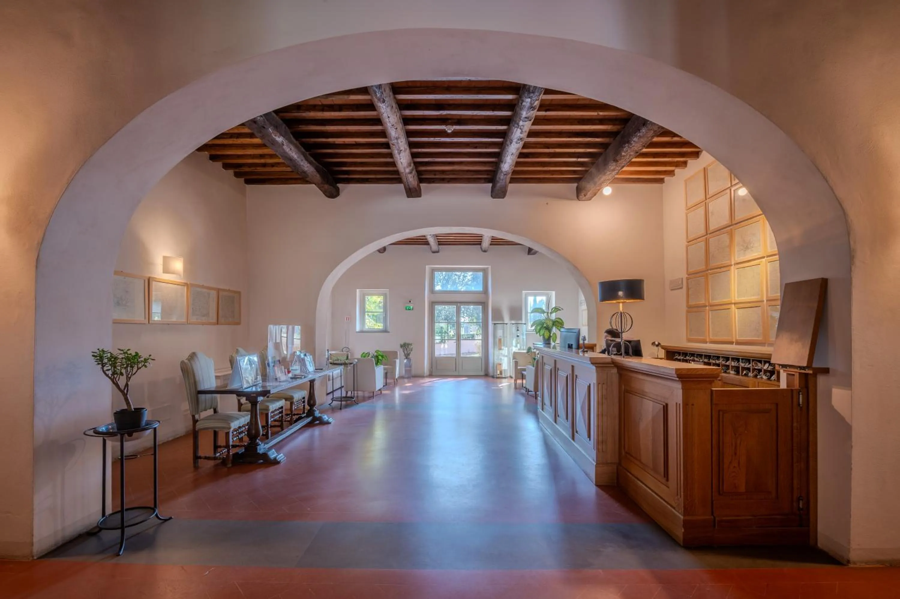 Lobby or reception in Relais Villa Il Palagio