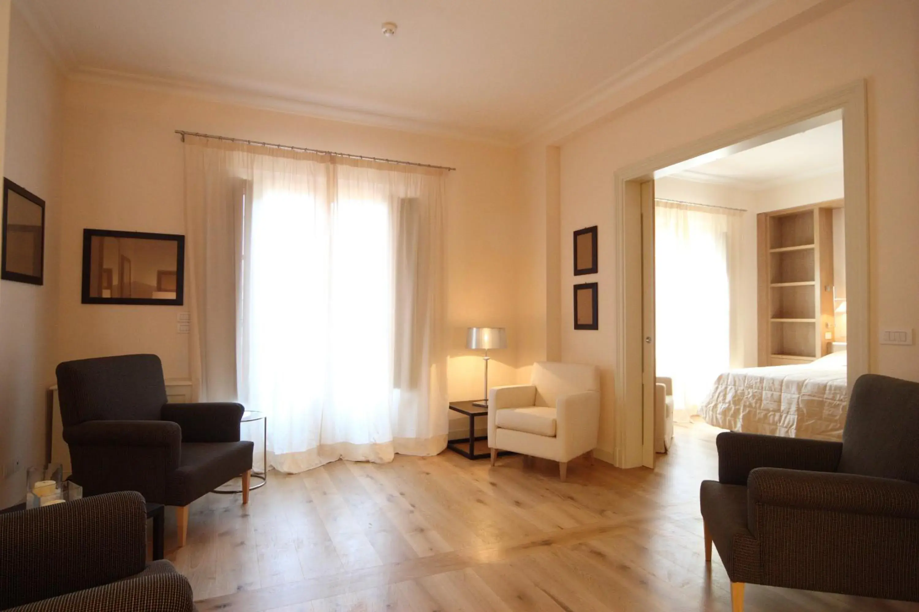 Living room, Bed in Villa Il Palagio Living room, Bed in Villa Il Palagio