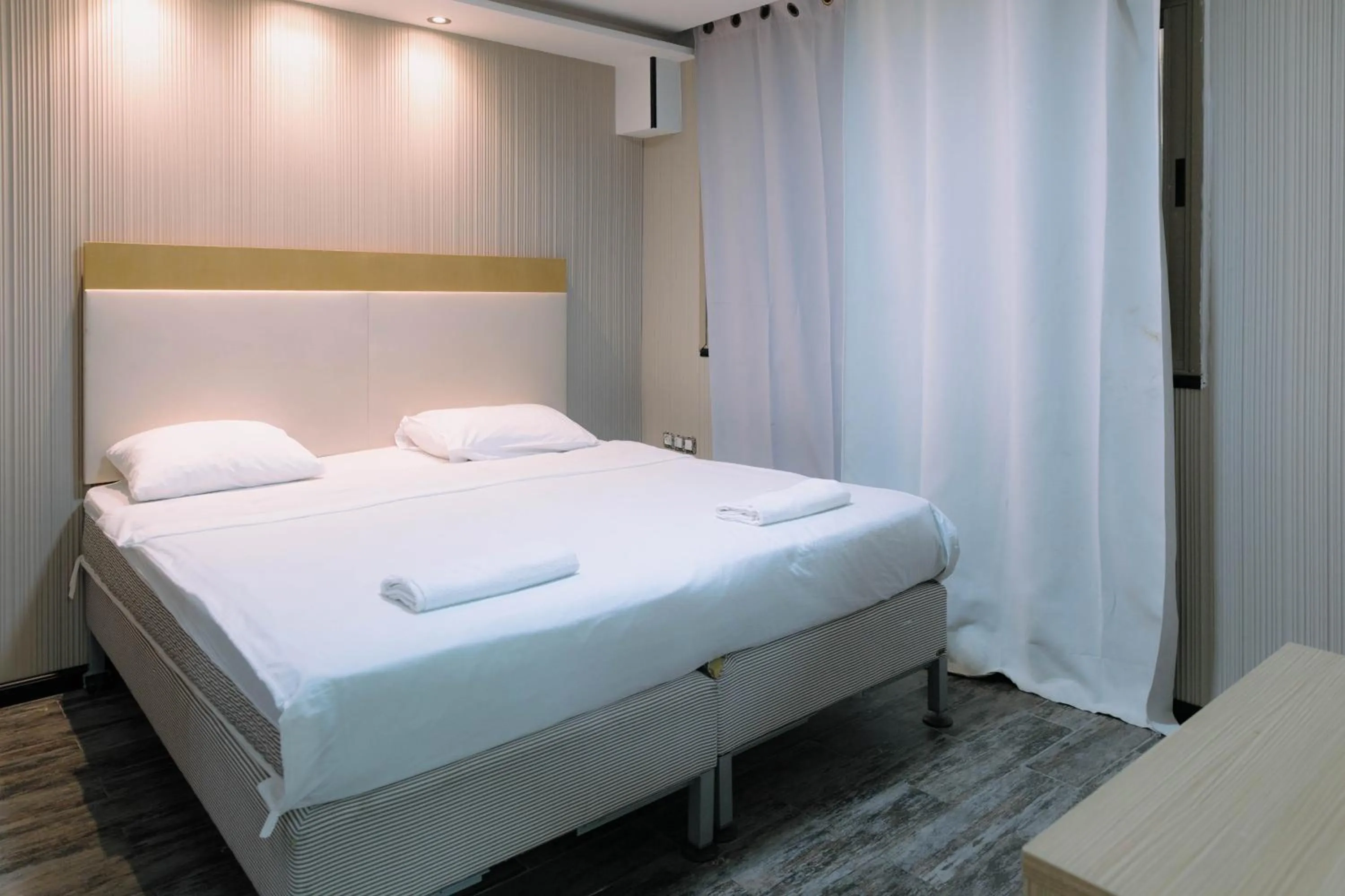 Bedroom, Bed in Rich apartments renovated & with modern design