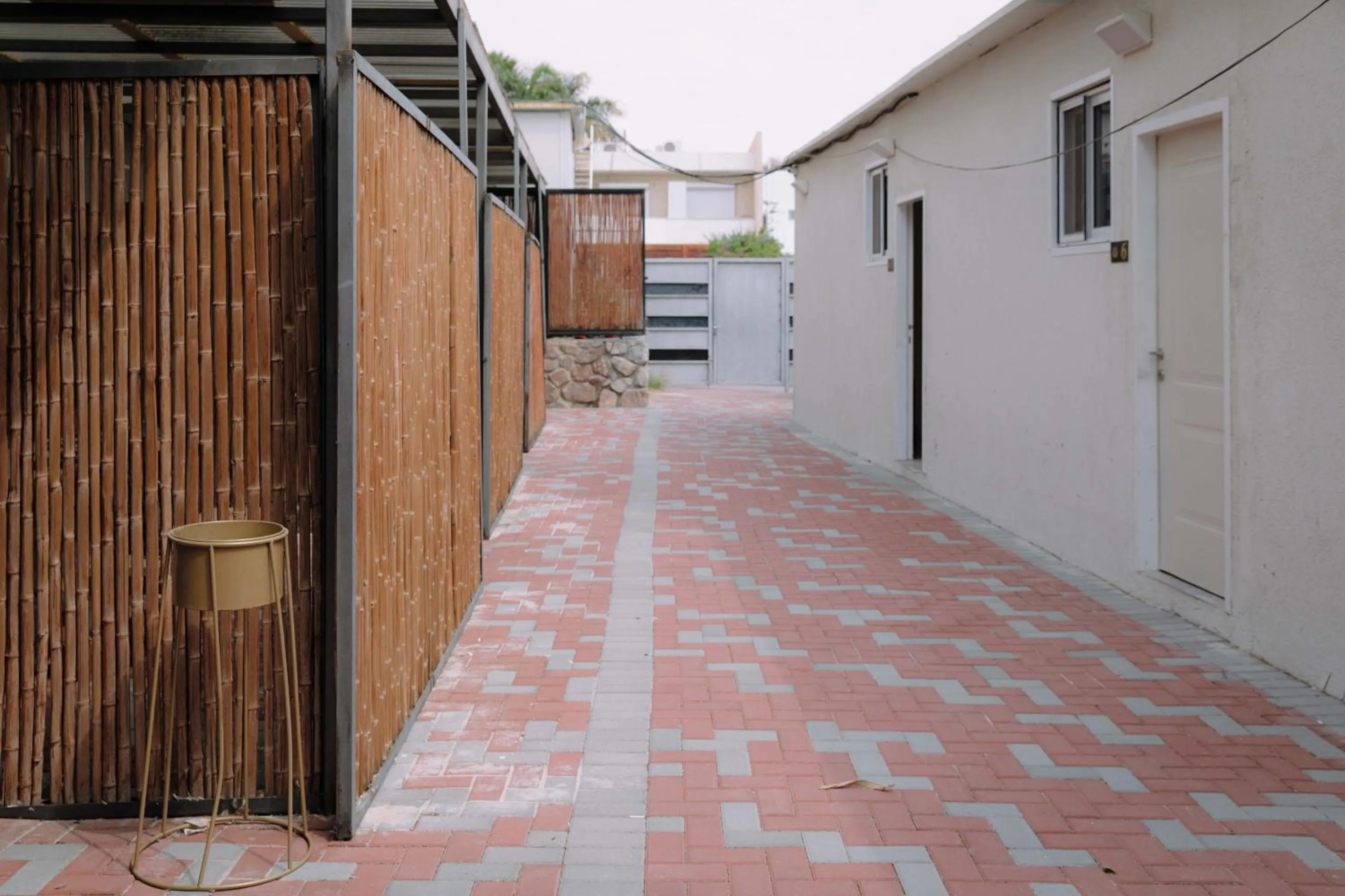 Garden in Rich apartments renovated & with modern design