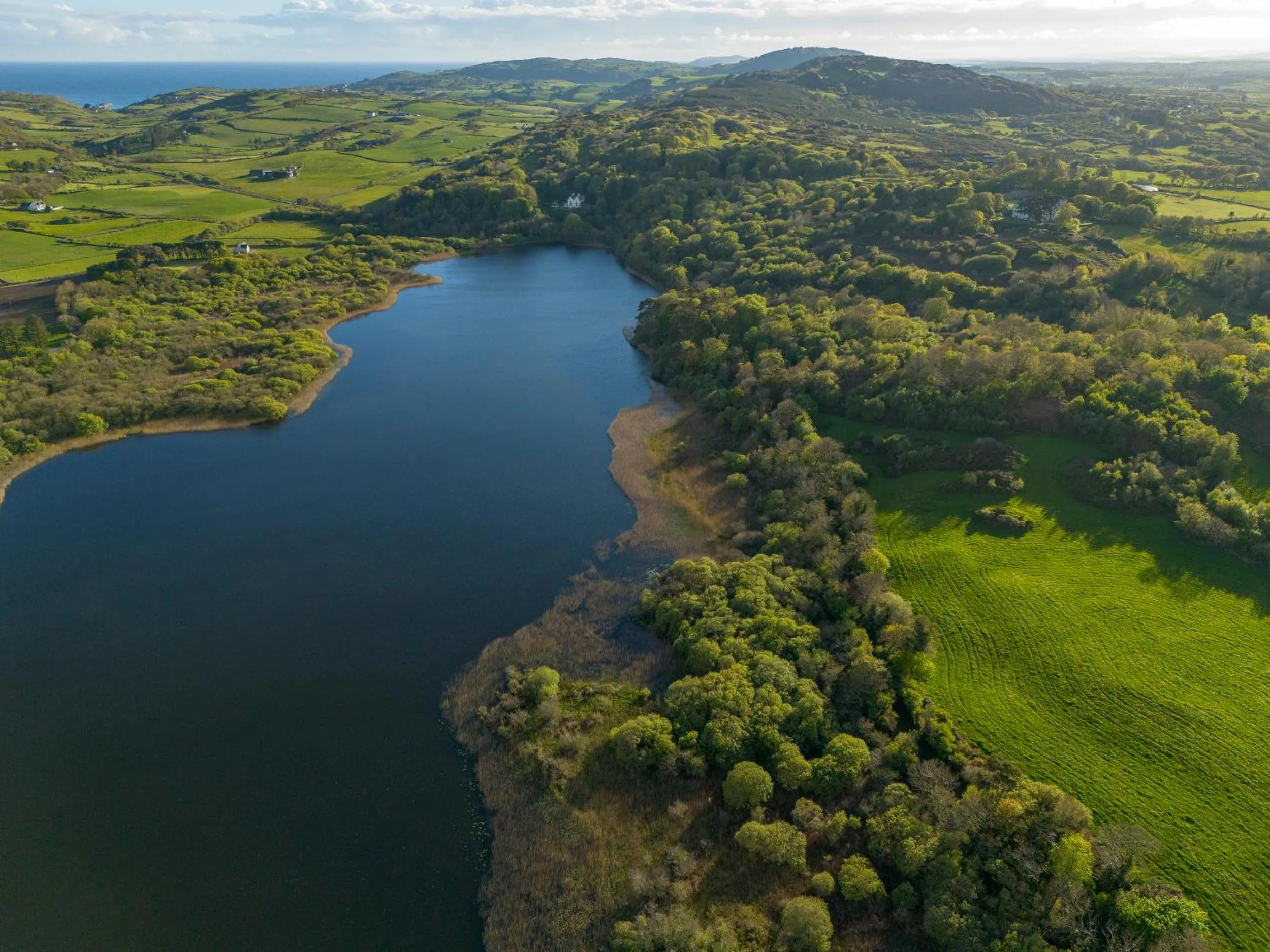 Natural landscape in Liss Ard Estate
