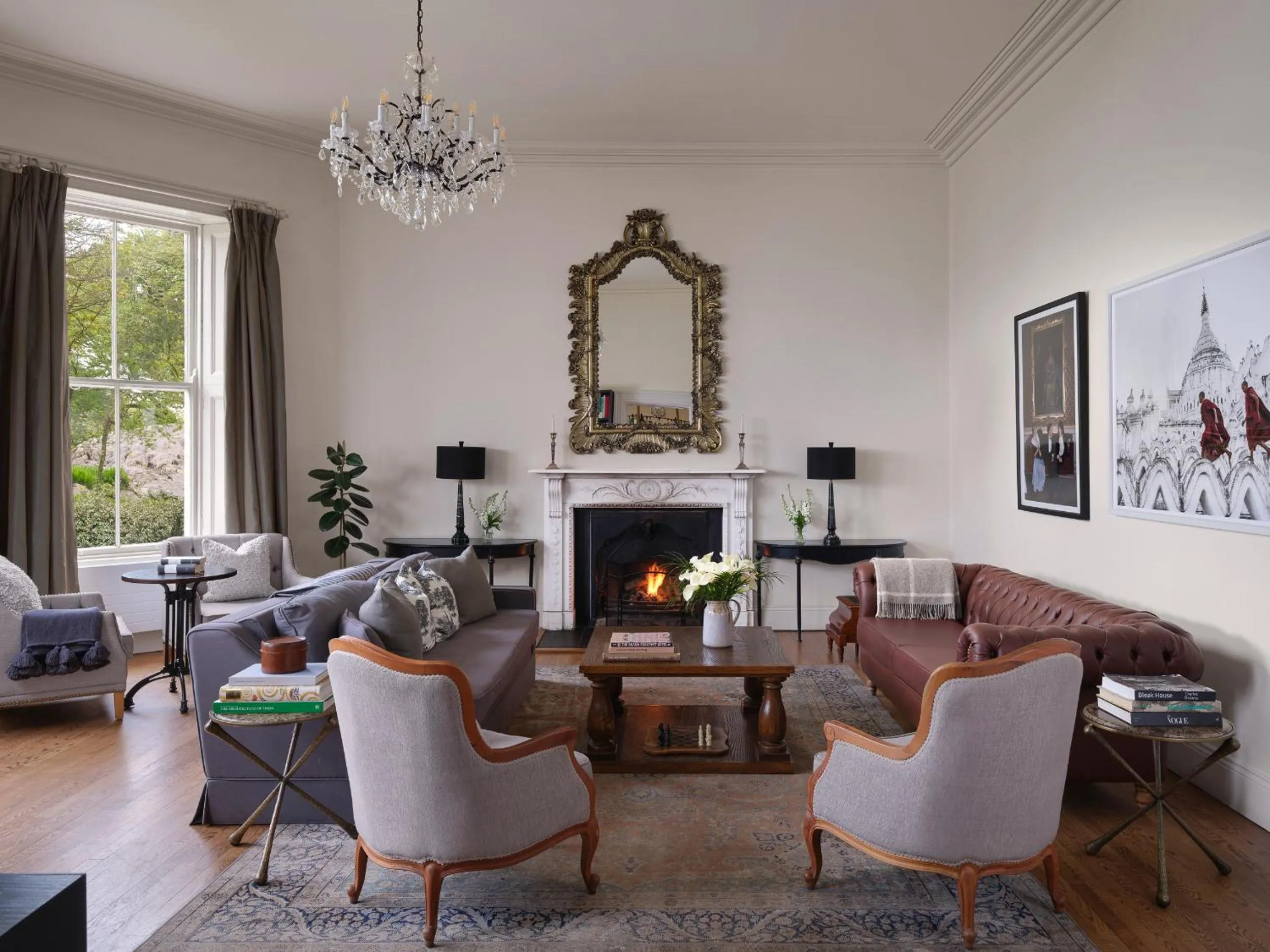 Living room in Liss Ard Estate