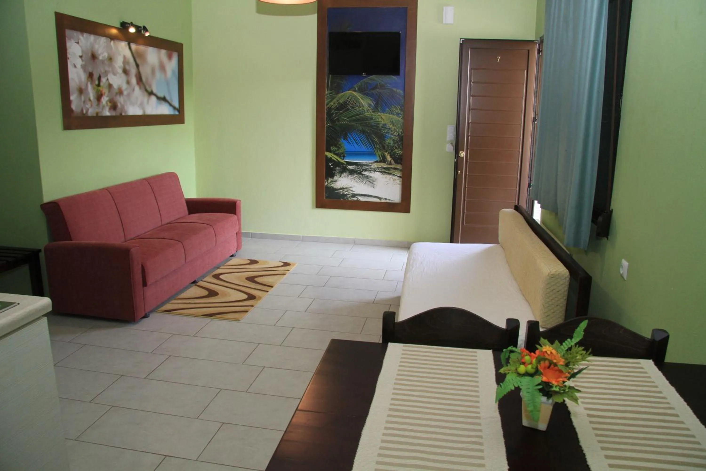 Seating area in Aphrodite