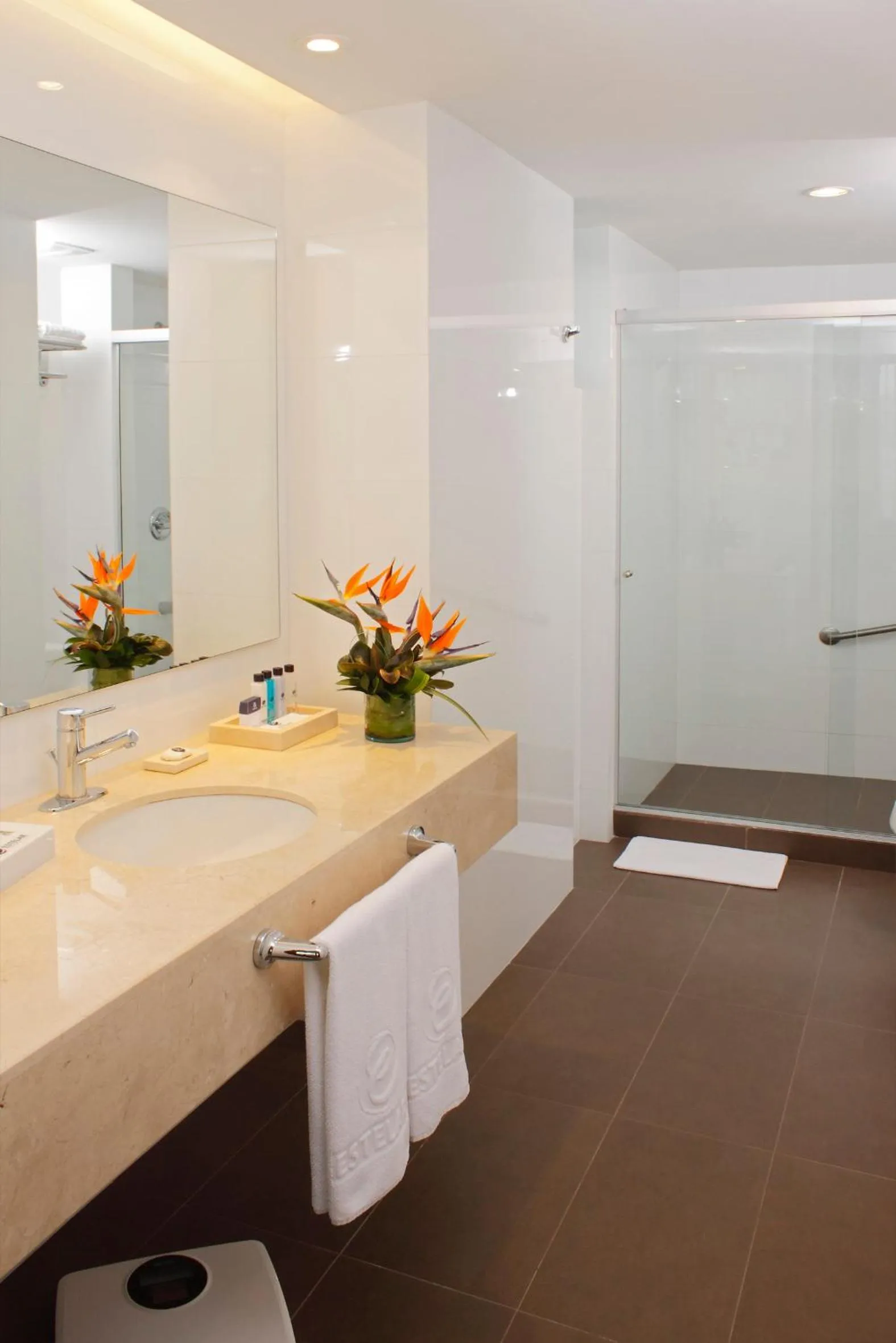 Bathroom in Estelar Apartamentos Barranquilla